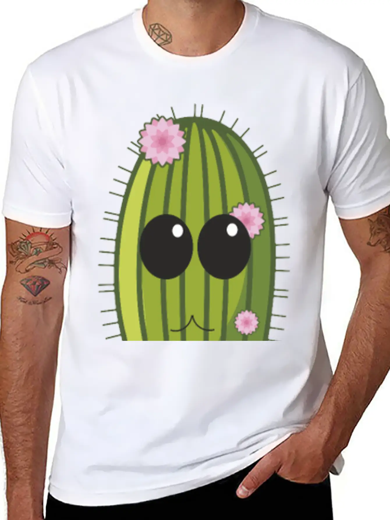 Cactus Essential Unisex Summer Tee – Soft Cotton Casual Fit