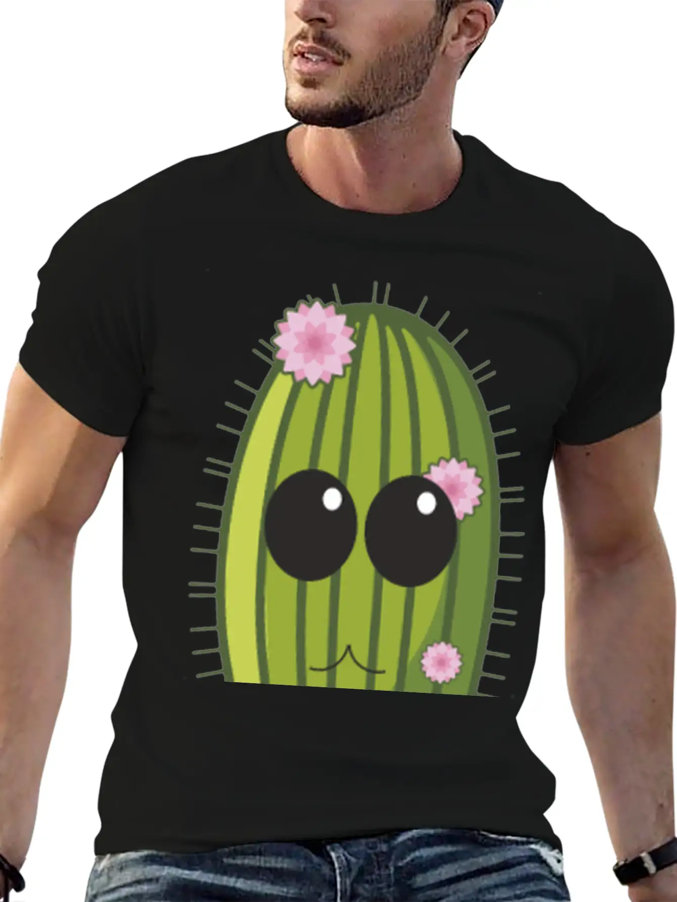Cactus Essential Unisex Summer Tee – Soft Cotton Casual Fit