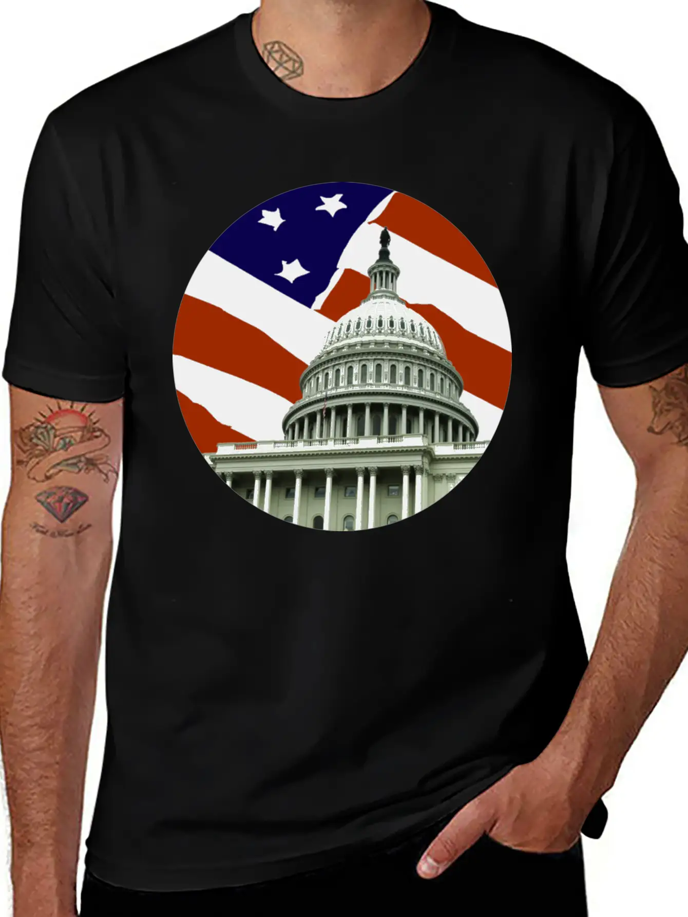 Capitol Hill Classic Cotton Tee – Unisex Comfort For Any Season