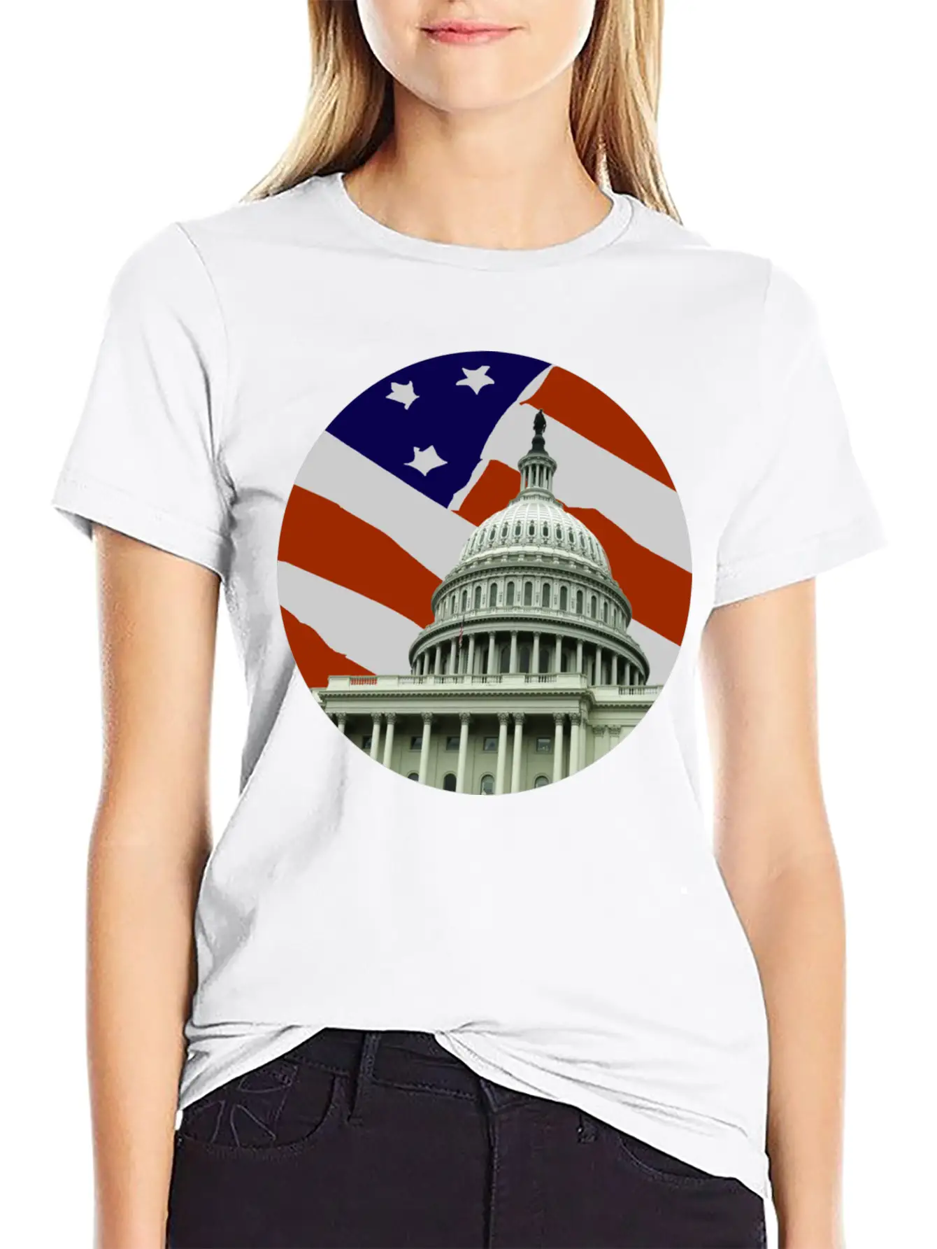 Capitol Hill Classic Cotton Tee – Unisex Comfort For Any Season
