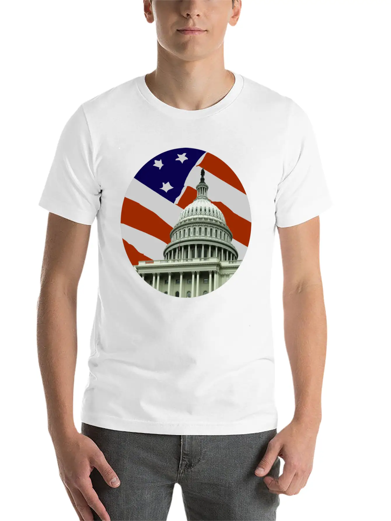 Capitol Hill Classic Cotton Tee – Unisex Comfort For Any Season