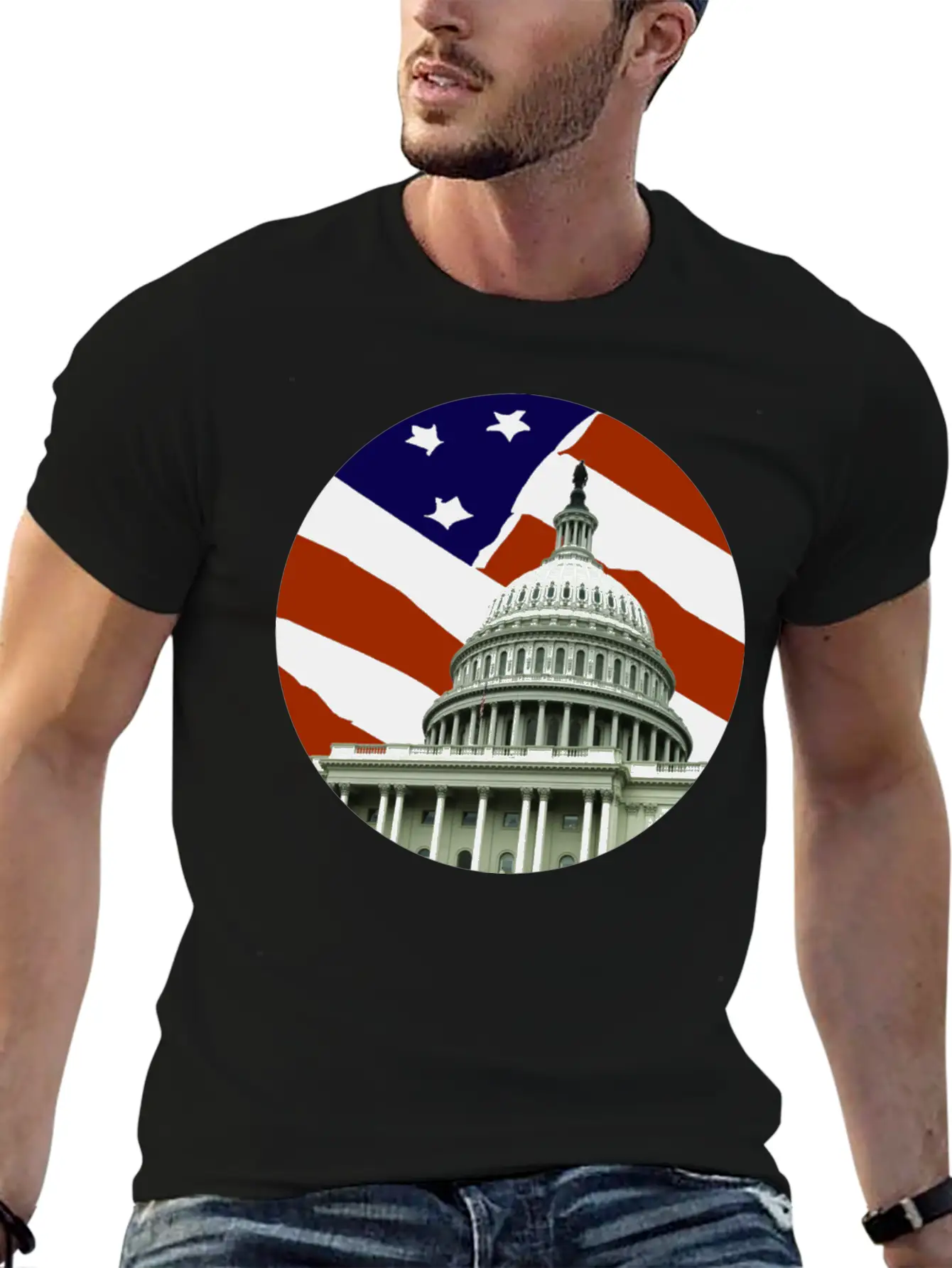 Capitol Hill Classic Cotton Tee – Unisex Comfort For Any Season