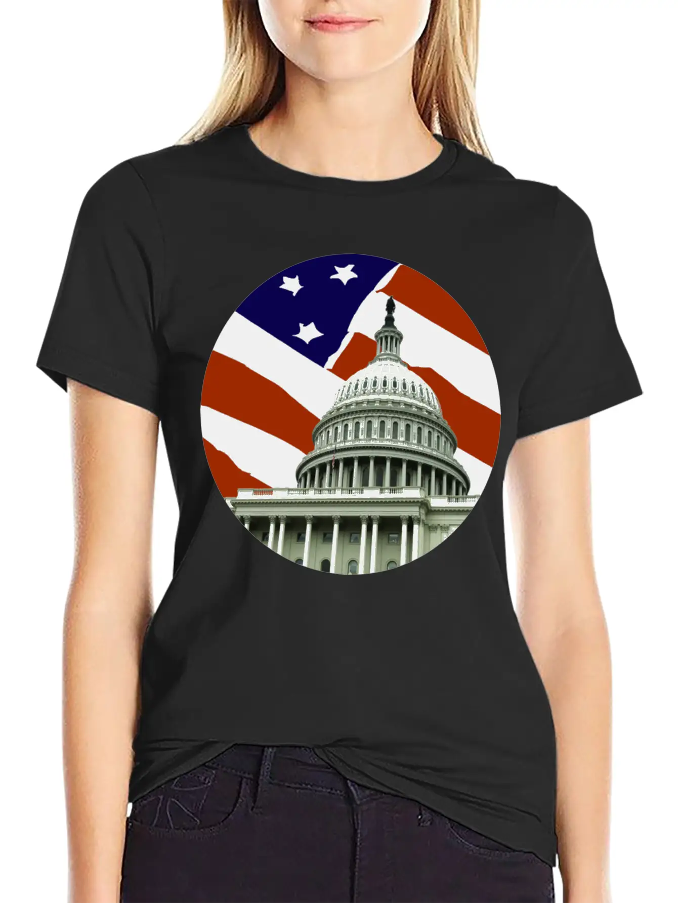 Capitol Hill Classic Cotton Tee – Unisex Comfort For Any Season