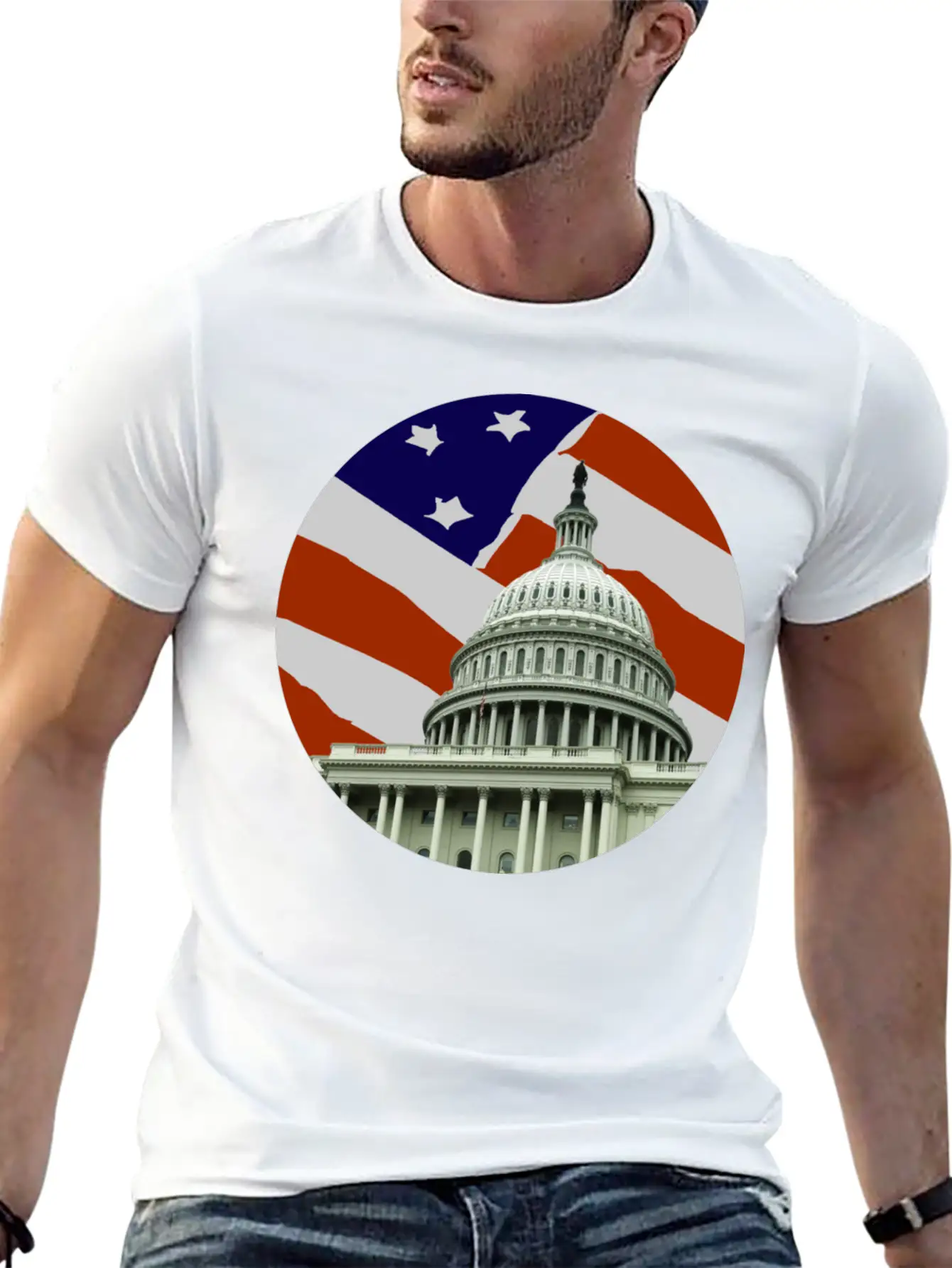 Capitol Hill Classic Cotton Tee – Unisex Comfort For Any Season