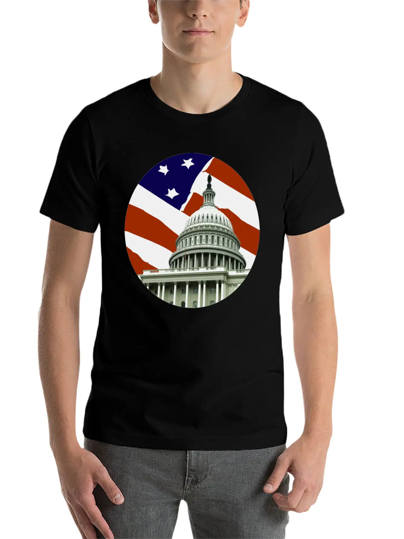Capitol Hill Classic Cotton Tee – Unisex Comfort For Any Season