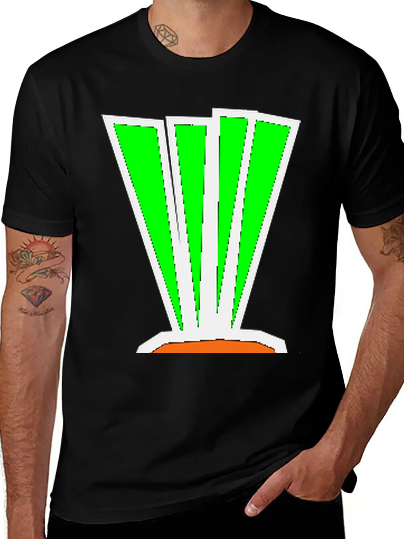 Carrot Casual Graphic T-Shirt – Simple And Comfortable Daily Wear