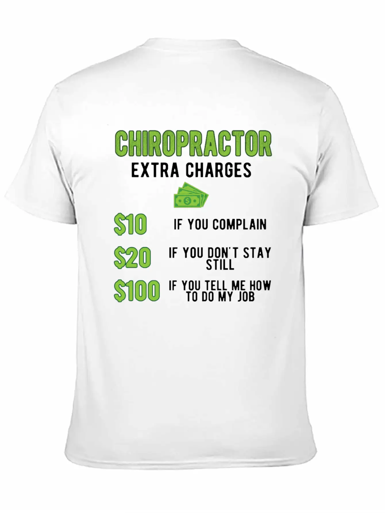 Chiropractor Chiropractic Week Funny Chiropractor Classic Cotton Tee – Unisex Comfort For Any Season