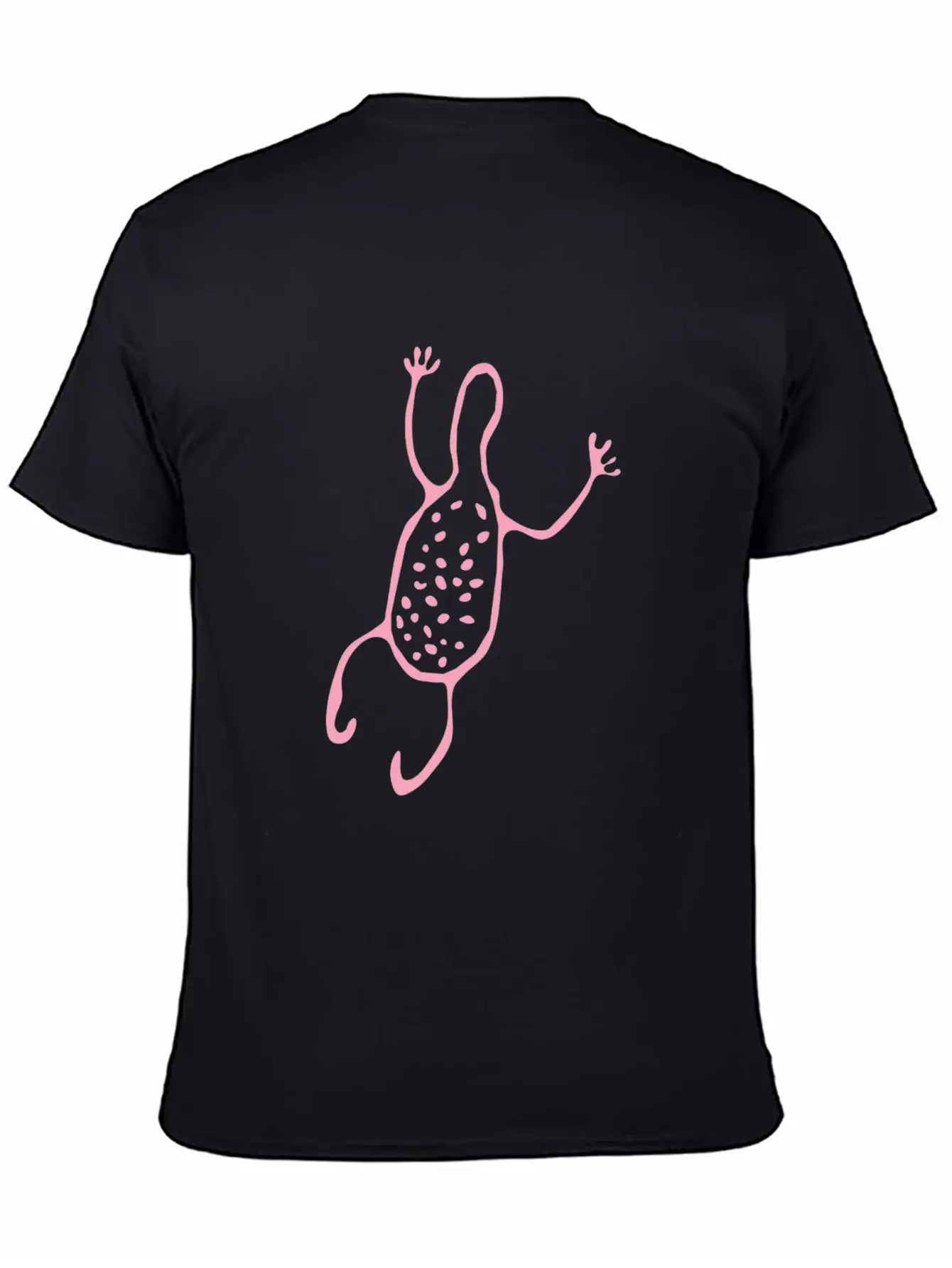 Cute Creature Pink Tribal Art Tribe Floral Paleo Essential Unisex Summer Tee – Soft Cotton Casual Fit