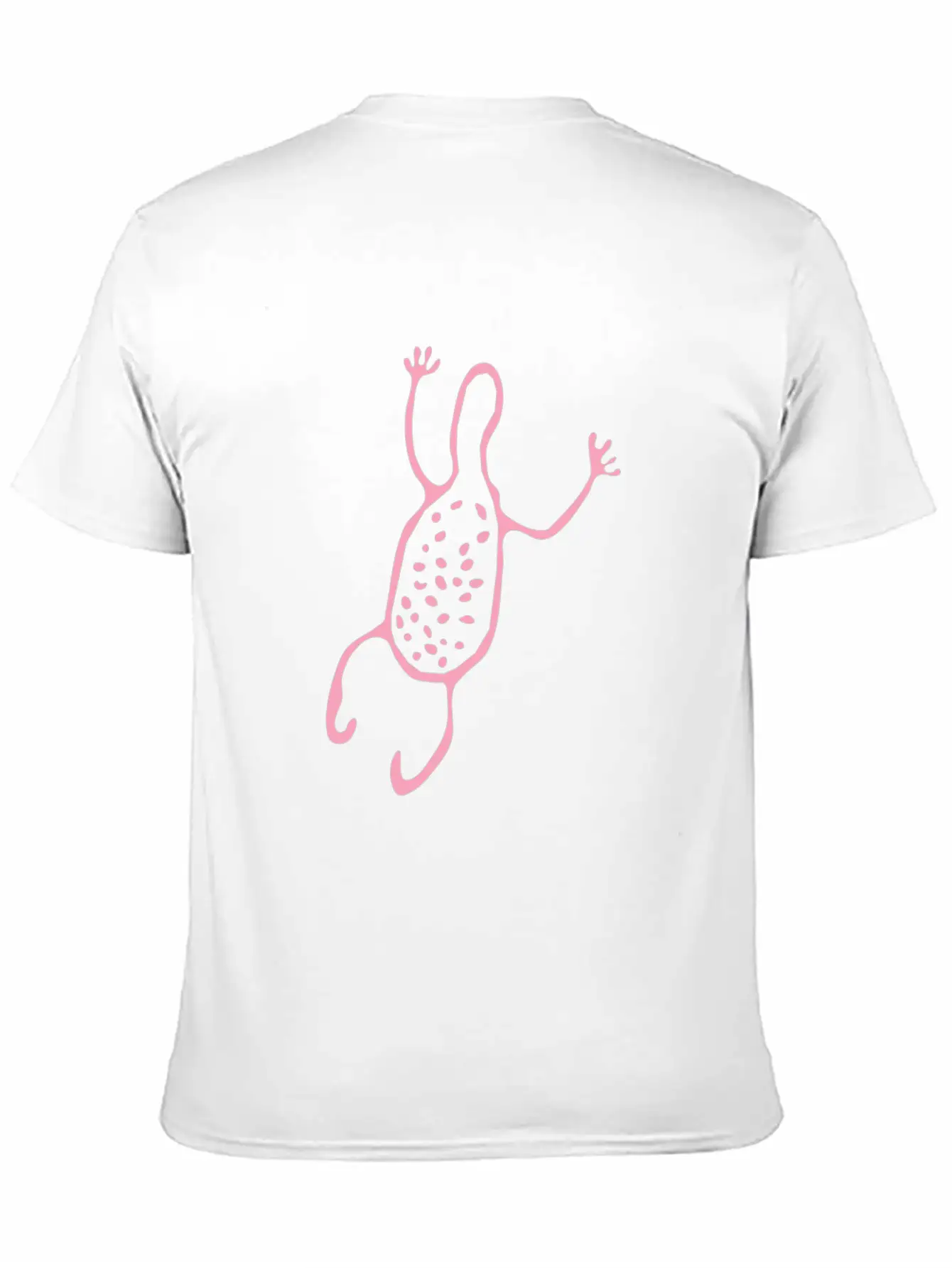 Cute Creature Pink Tribal Art Tribe Floral Paleo Essential Unisex Summer Tee – Soft Cotton Casual Fit