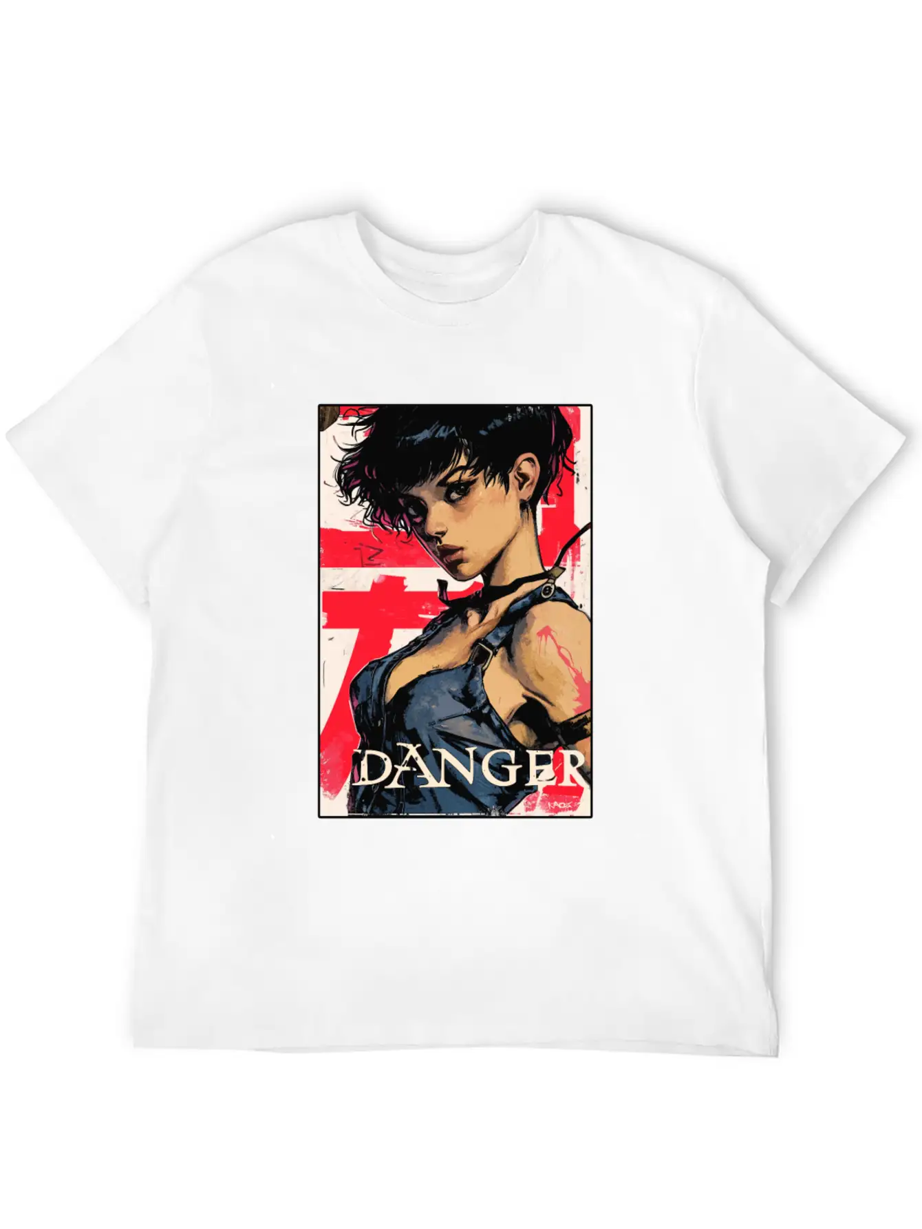 Danger Girl Essential Unisex Summer Tee – Soft Cotton Casual Fit