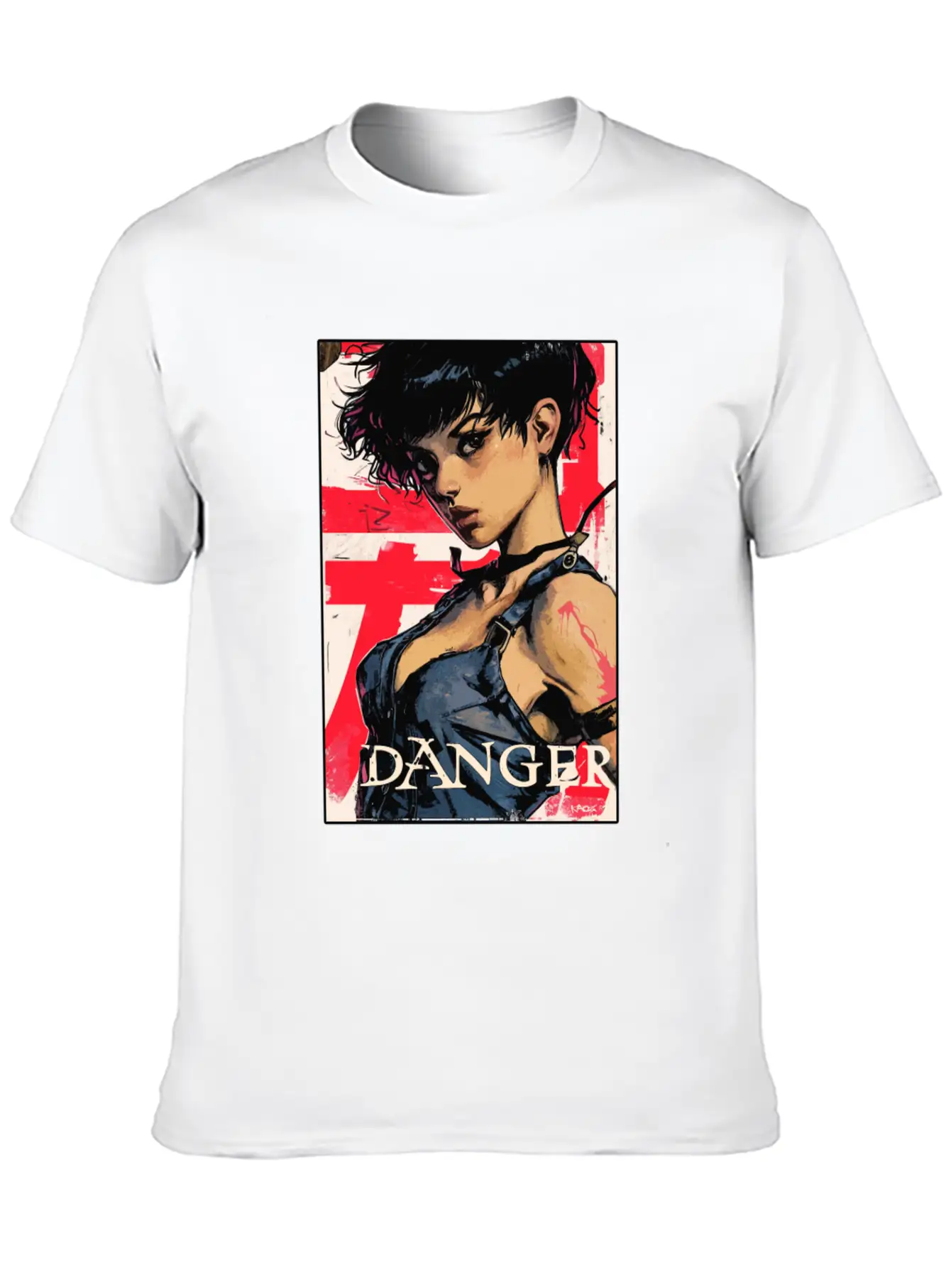 Danger Girl Essential Unisex Summer Tee – Soft Cotton Casual Fit