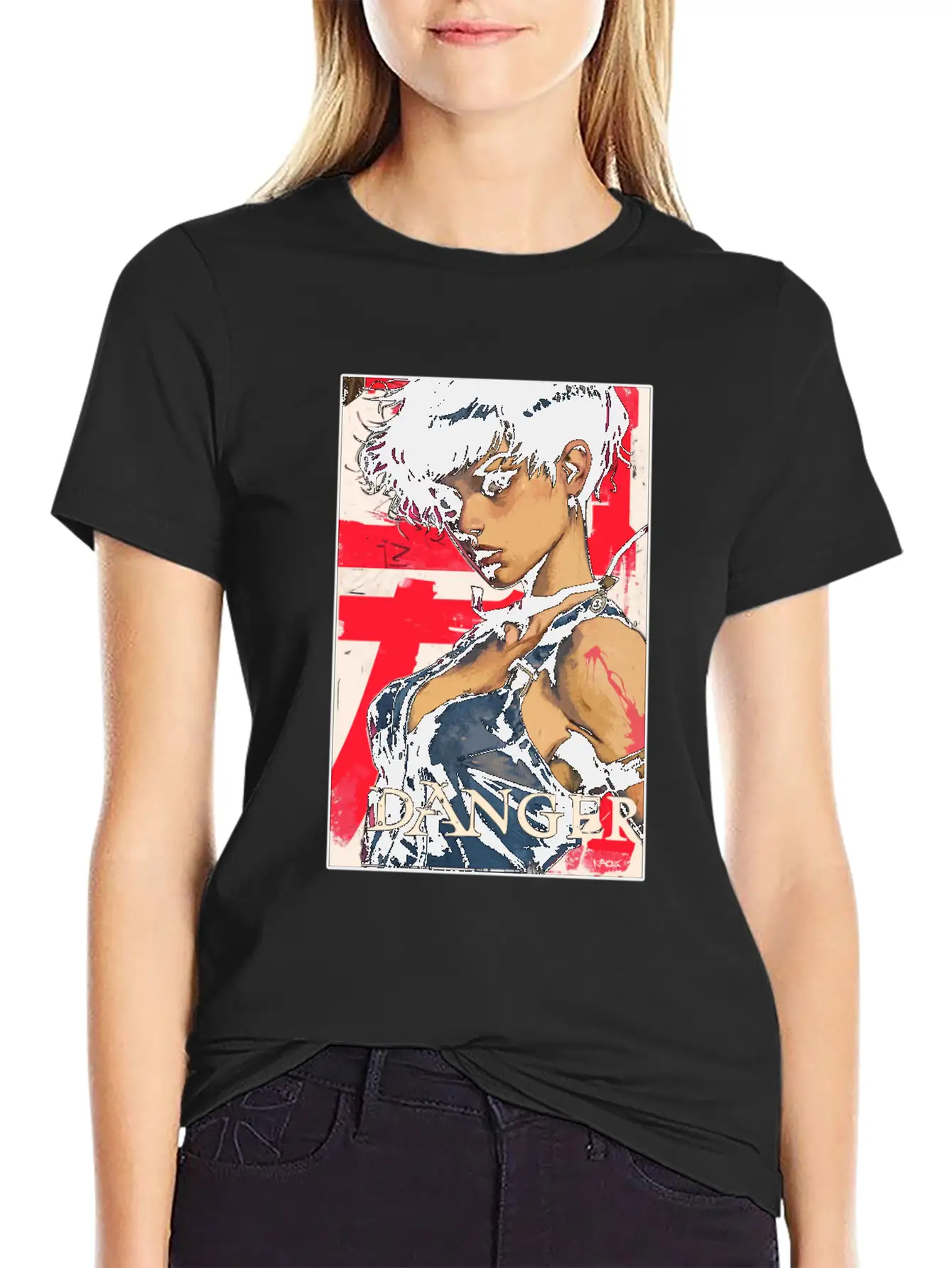 Danger Girl Essential Unisex Summer Tee – Soft Cotton Casual Fit