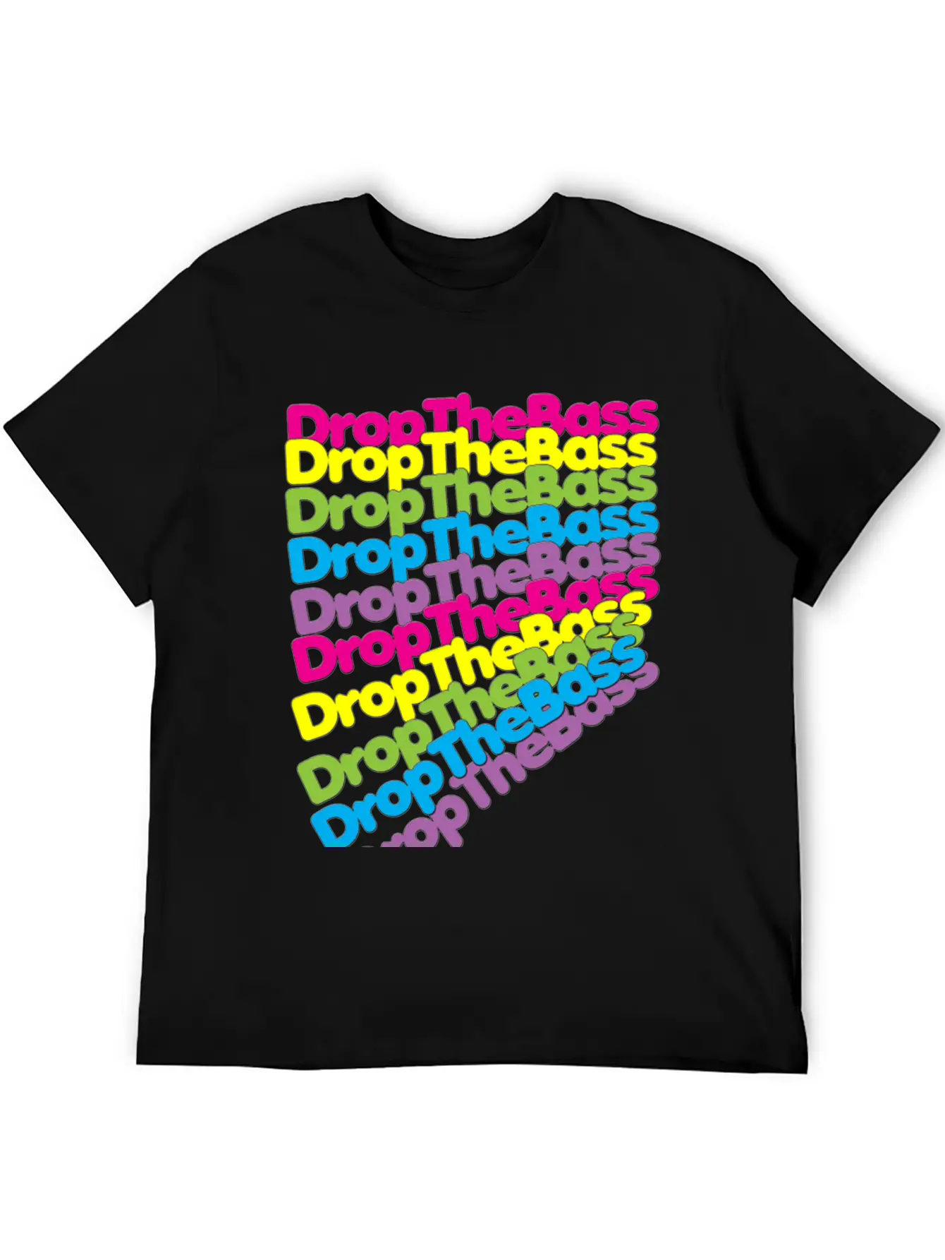 Drop The Bass Casual Graphic T-Shirt – Simple And Comfortable Daily Wear