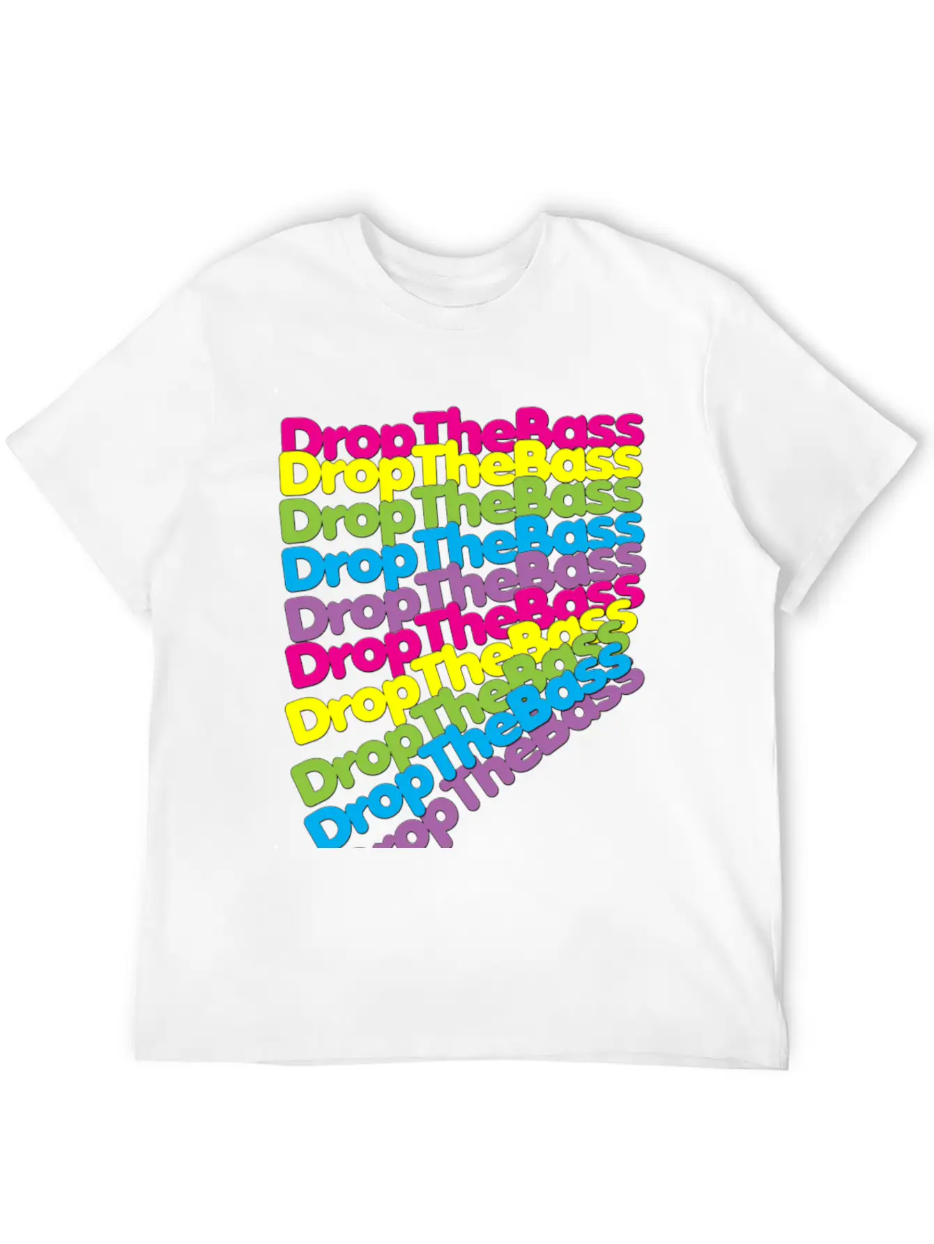 Drop The Bass Casual Graphic T-Shirt – Simple And Comfortable Daily Wear