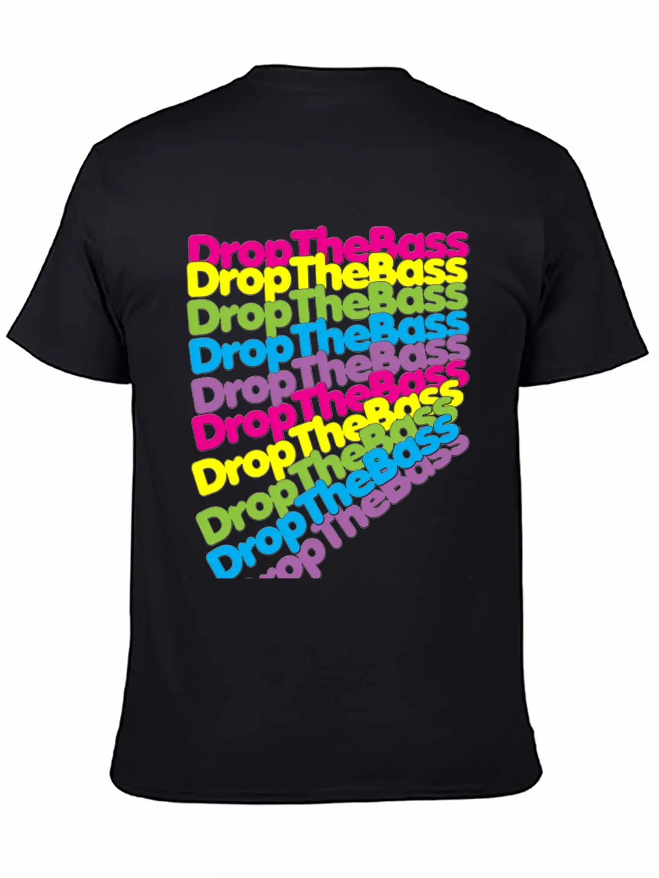 Drop The Bass Casual Graphic T-Shirt – Simple And Comfortable Daily Wear
