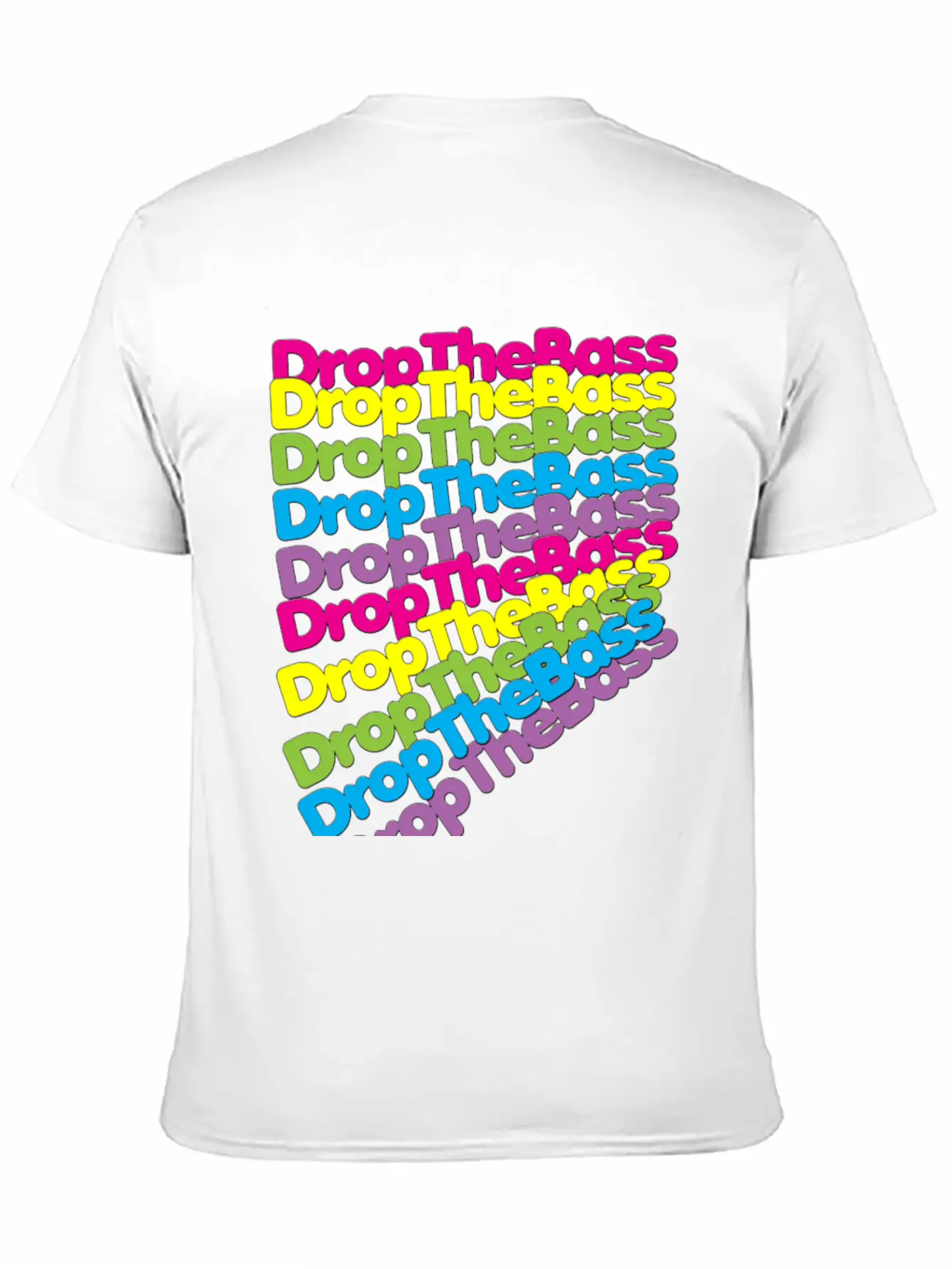 Drop The Bass Casual Graphic T-Shirt – Simple And Comfortable Daily Wear