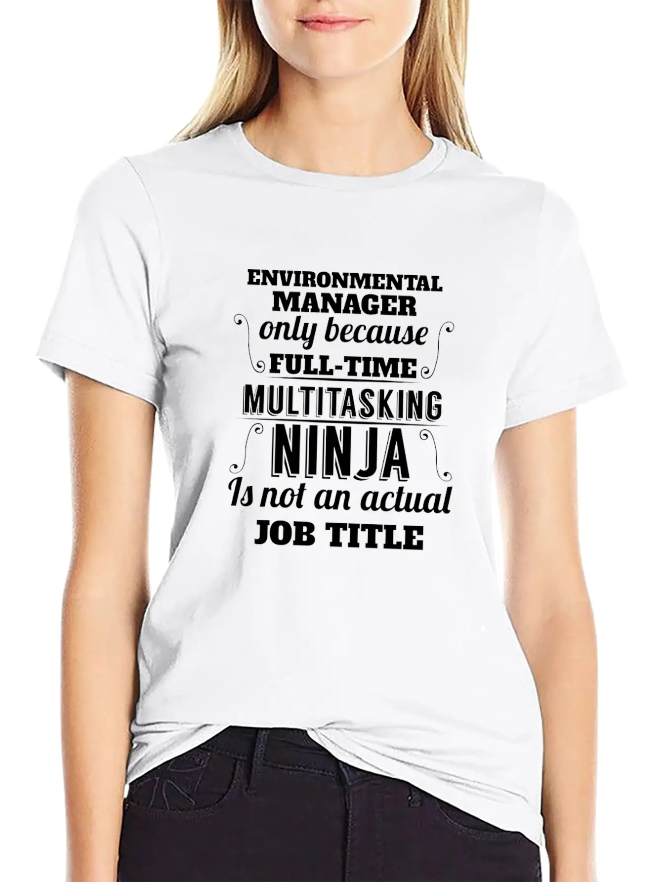 Environmental Manager - Environmental Manager Only Unisex Short Sleeve Soft Cotton T-Shirt – Casual Everyday Wear
