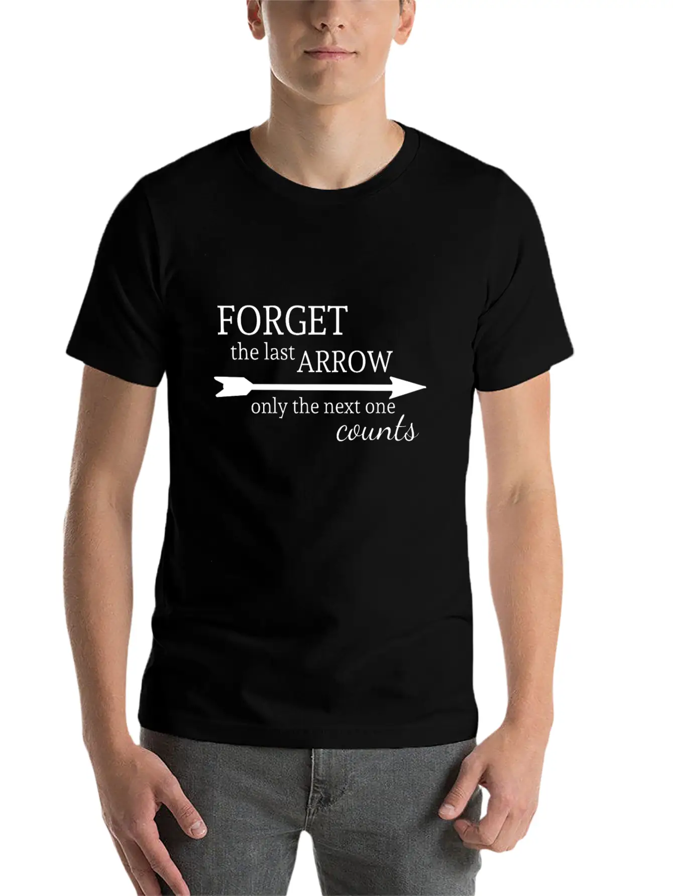 Forget The Last Arrow Archery Design Classic Cotton Tee – Unisex Comfort For Any Season