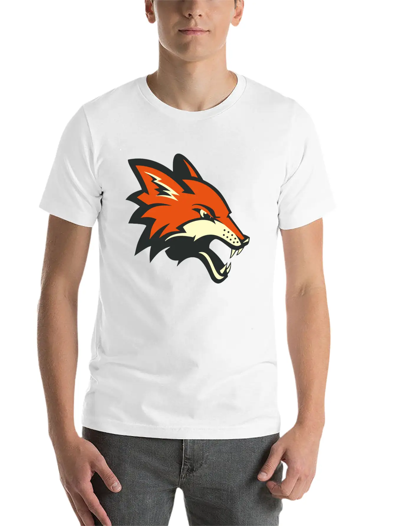 FOX Casual Graphic T-Shirt – Simple And Comfortable Daily Wear