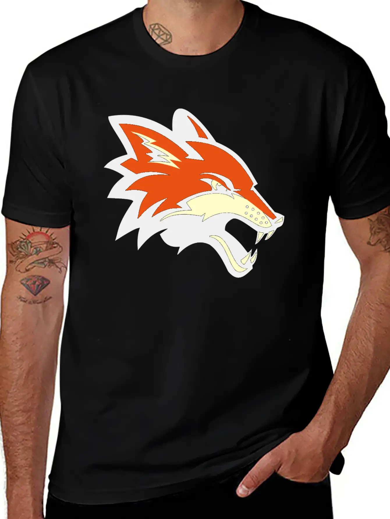 FOX Casual Graphic T-Shirt – Simple And Comfortable Daily Wear