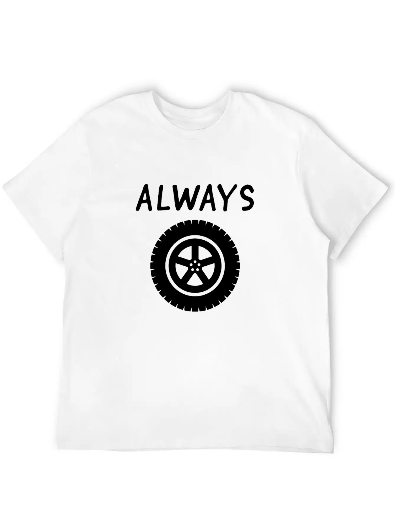 Funny Tired Saying - Always Tire - Always Tired Classic Cotton Tee – Unisex Comfort For Any Season