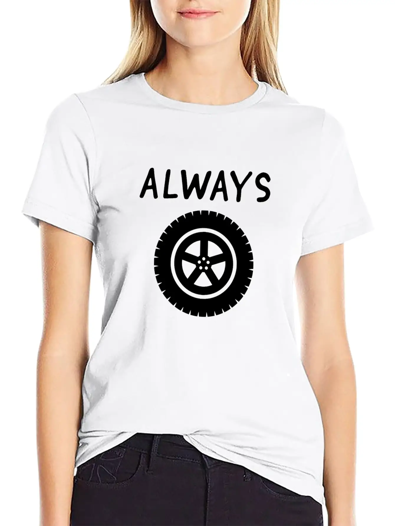 Funny Tired Saying - Always Tire - Always Tired Classic Cotton Tee – Unisex Comfort For Any Season