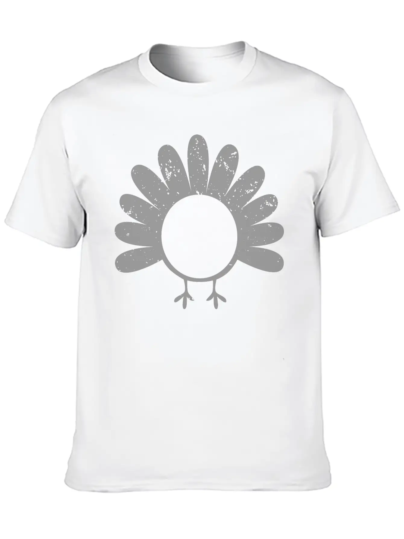 GRUNGE TURKEY Casual Graphic T-Shirt – Simple And Comfortable Daily Wear