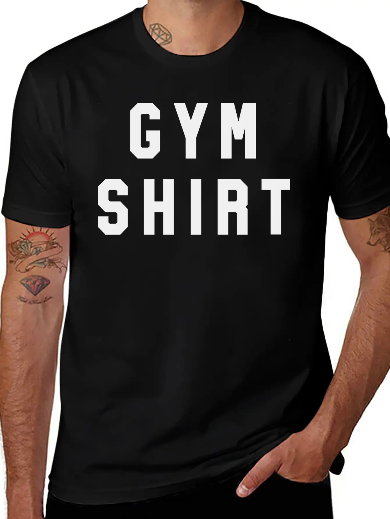 Gym Shirt Essential Unisex Summer Tee – Soft Cotton Casual Fit