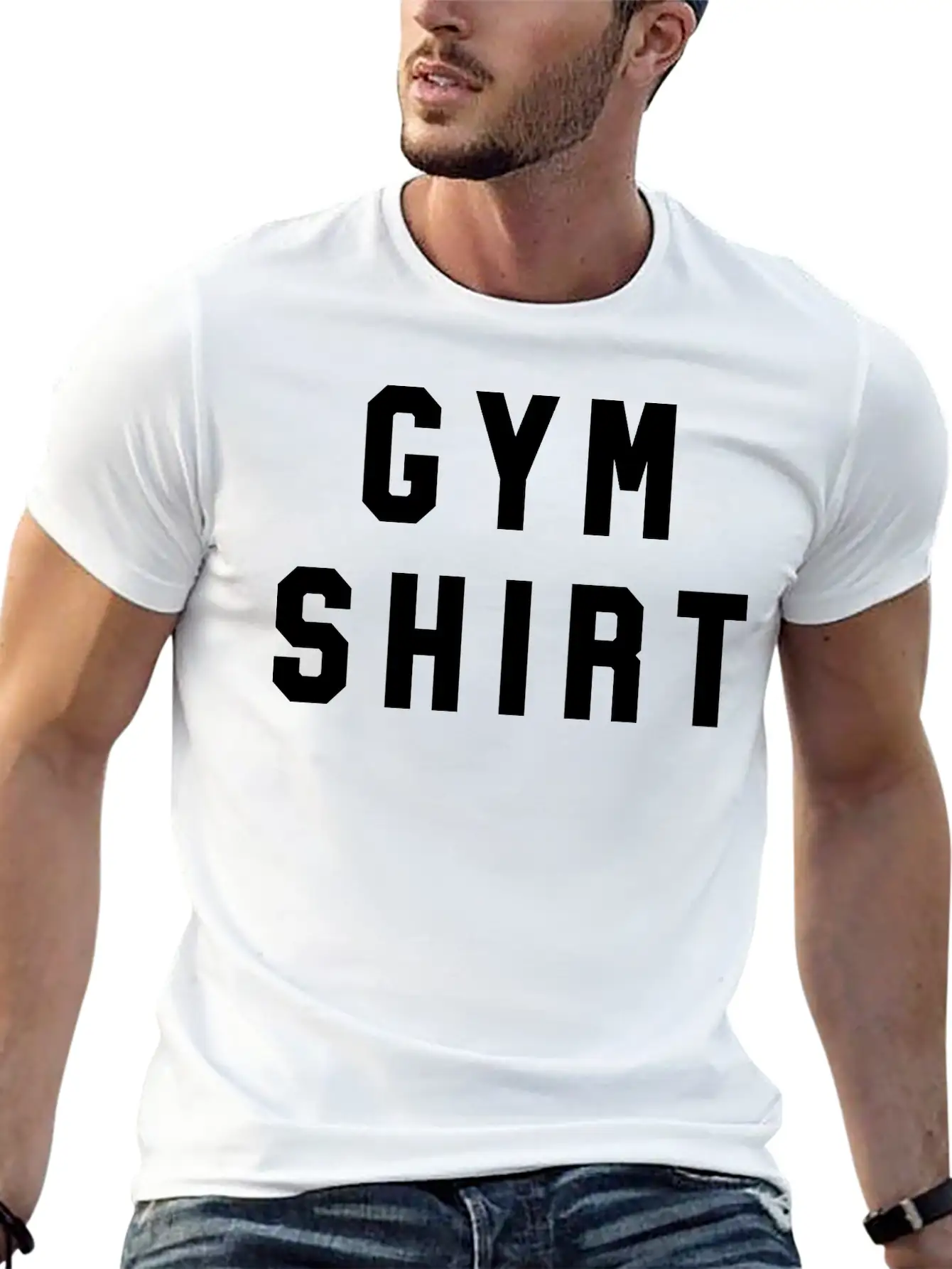 Gym Shirt Essential Unisex Summer Tee – Soft Cotton Casual Fit