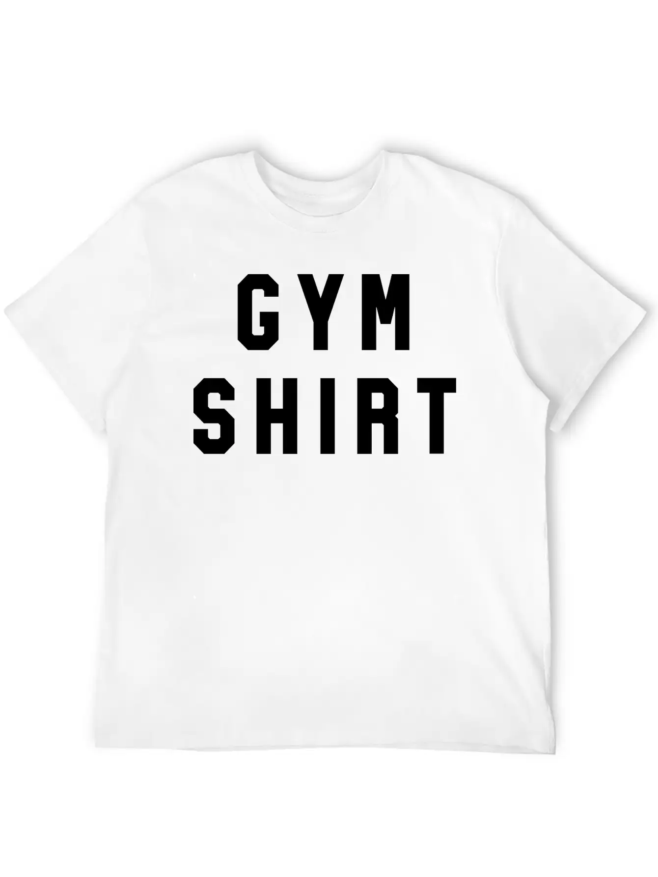 Gym Shirt Essential Unisex Summer Tee – Soft Cotton Casual Fit
