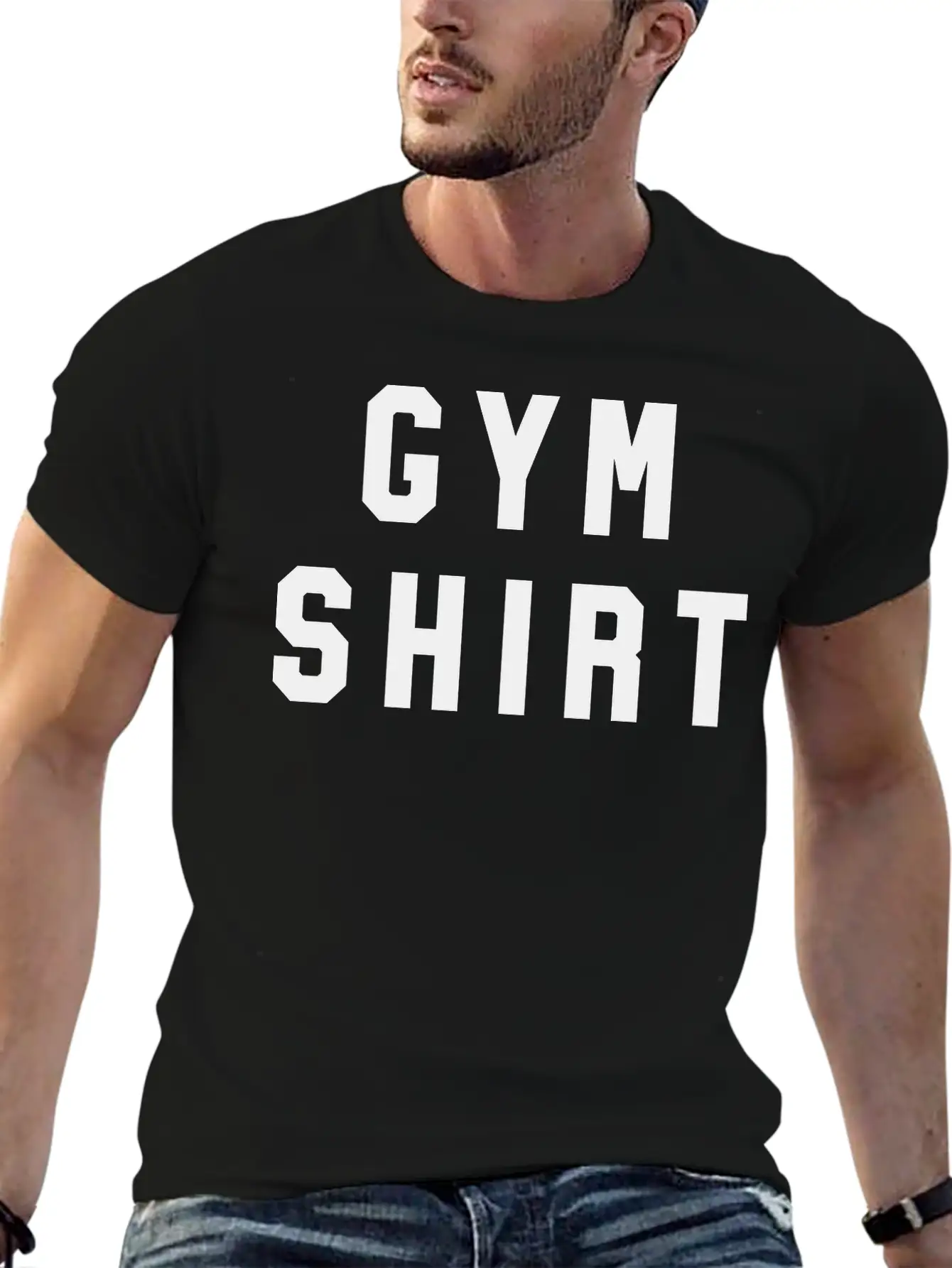 Gym Shirt Essential Unisex Summer Tee – Soft Cotton Casual Fit