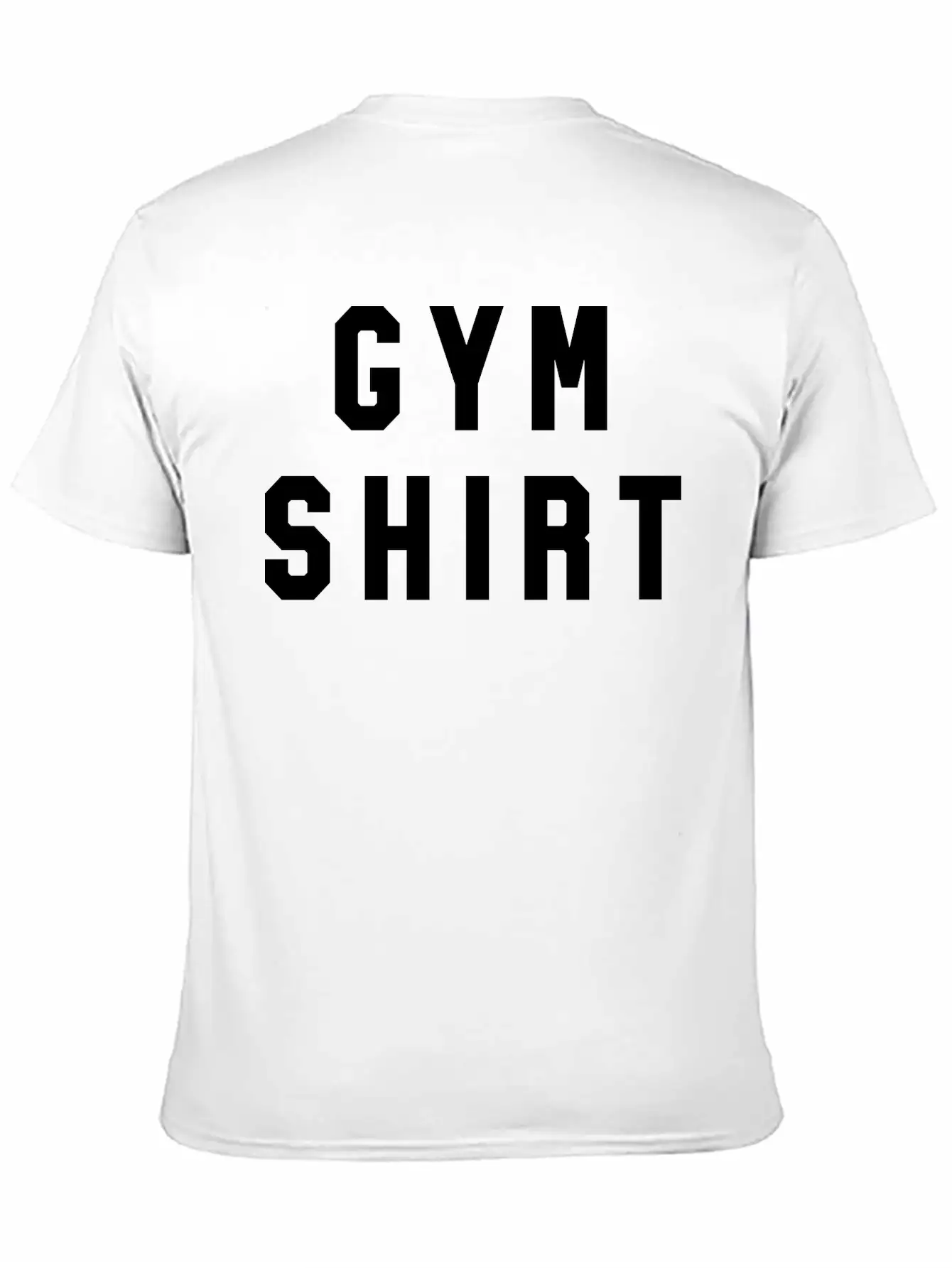 Gym Shirt Essential Unisex Summer Tee – Soft Cotton Casual Fit