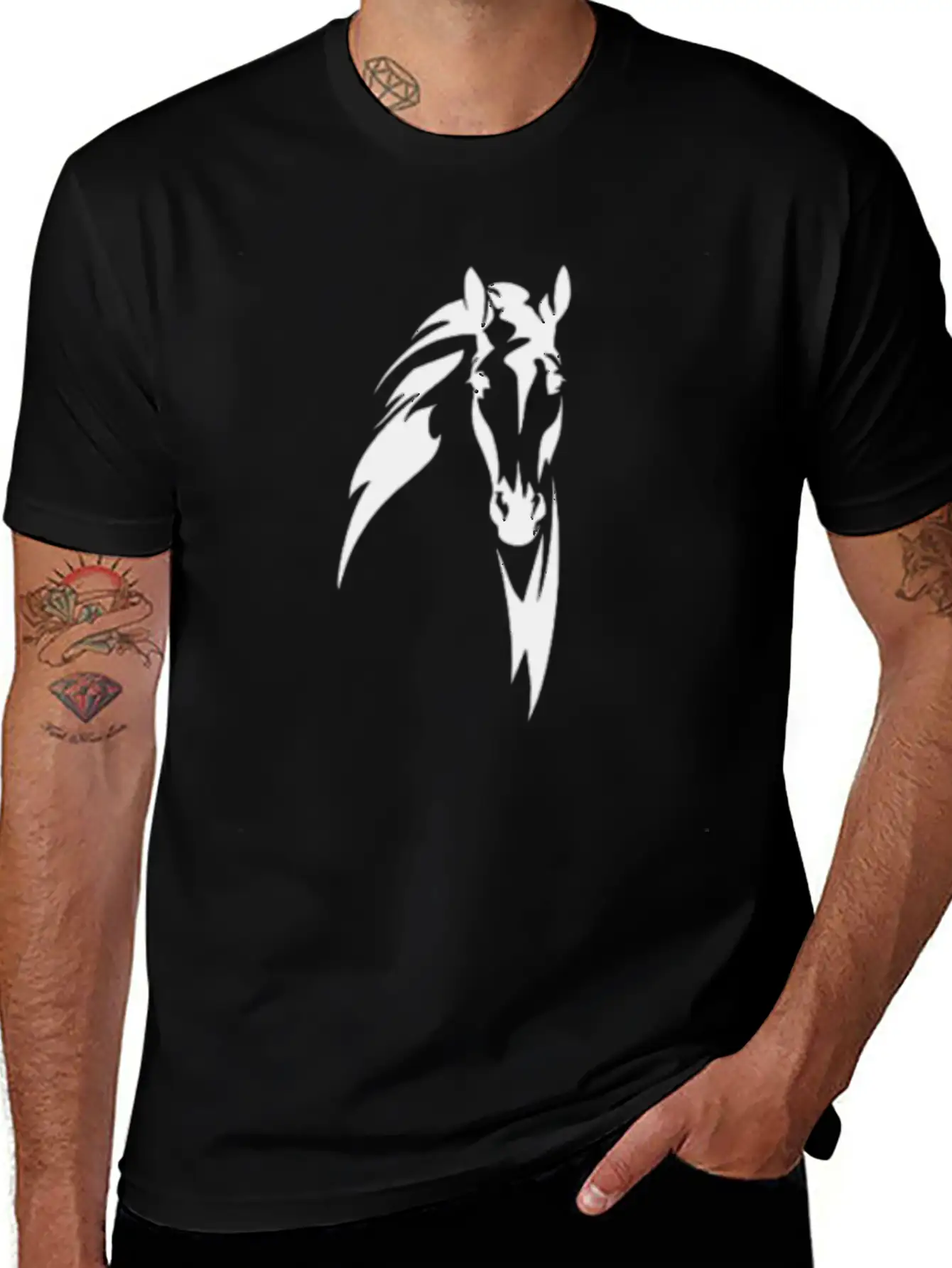 Horse Lover Classic Cotton Tee – Unisex Comfort For Any Season