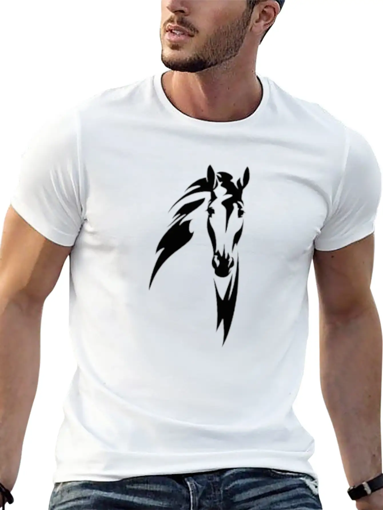 Horse Lover Classic Cotton Tee – Unisex Comfort For Any Season