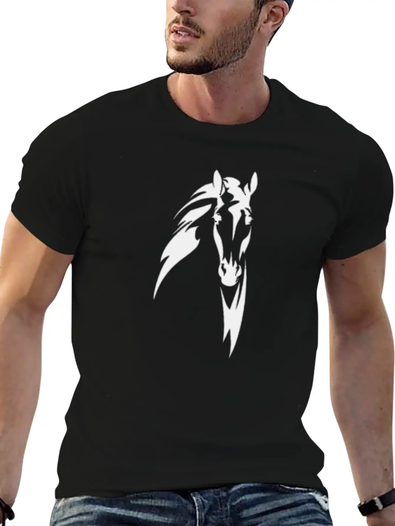 Horse Lover Classic Cotton Tee – Unisex Comfort For Any Season