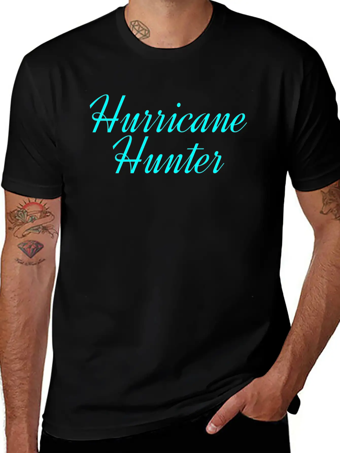 Hurricane Hunter Casual Graphic T-Shirt – Simple And Comfortable Daily Wear