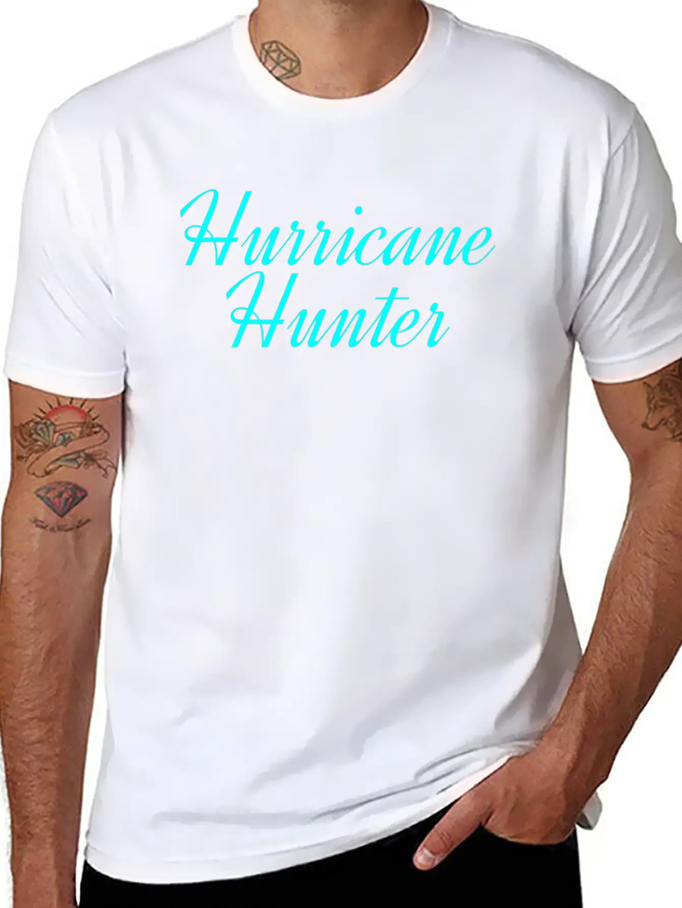 Hurricane Hunter Casual Graphic T-Shirt – Simple And Comfortable Daily Wear