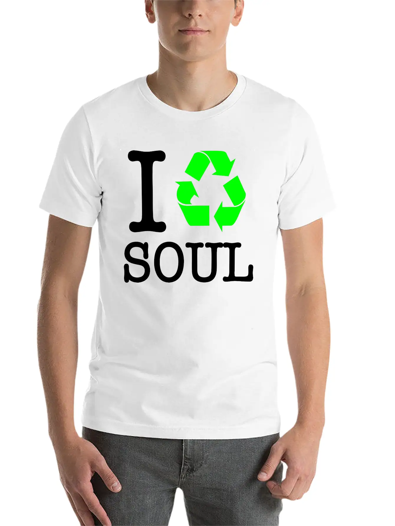 I Recycle Soul Classic Cotton Tee – Unisex Comfort For Any Season