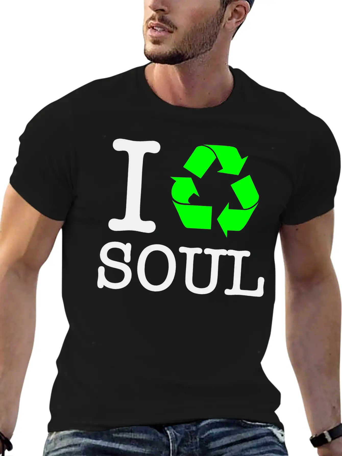 I Recycle Soul Classic Cotton Tee – Unisex Comfort For Any Season
