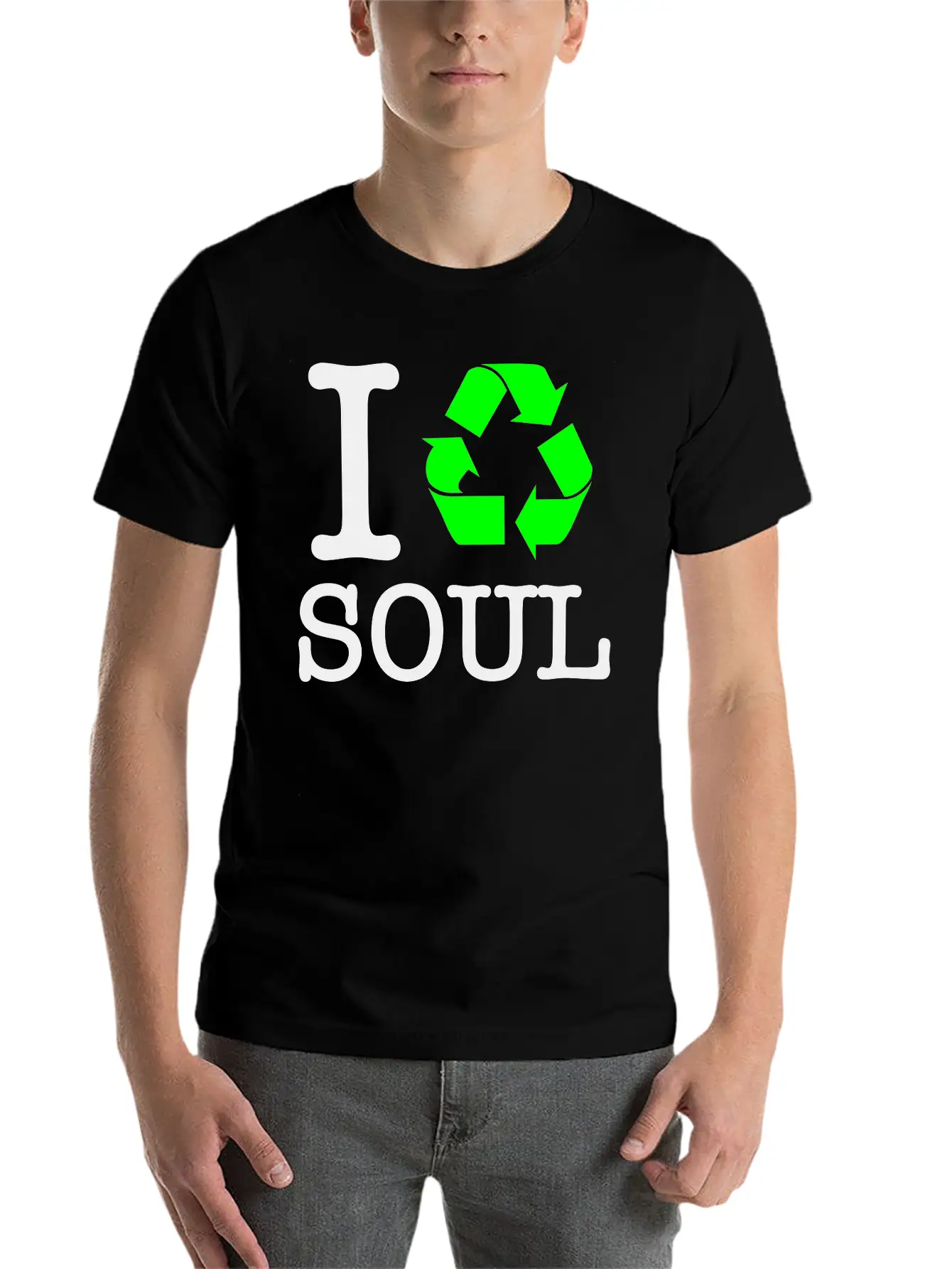 I Recycle Soul Classic Cotton Tee – Unisex Comfort For Any Season
