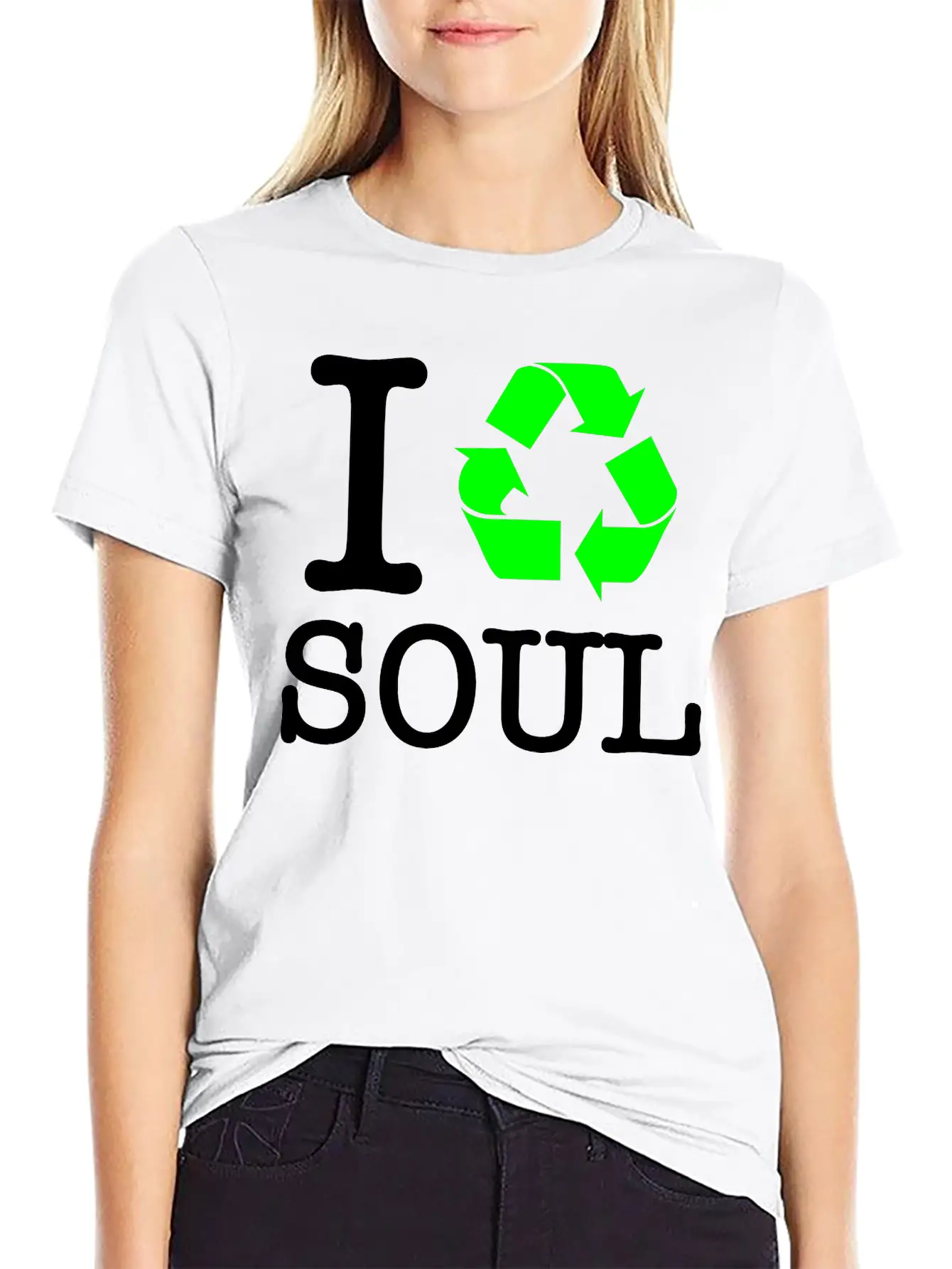 I Recycle Soul Classic Cotton Tee – Unisex Comfort For Any Season
