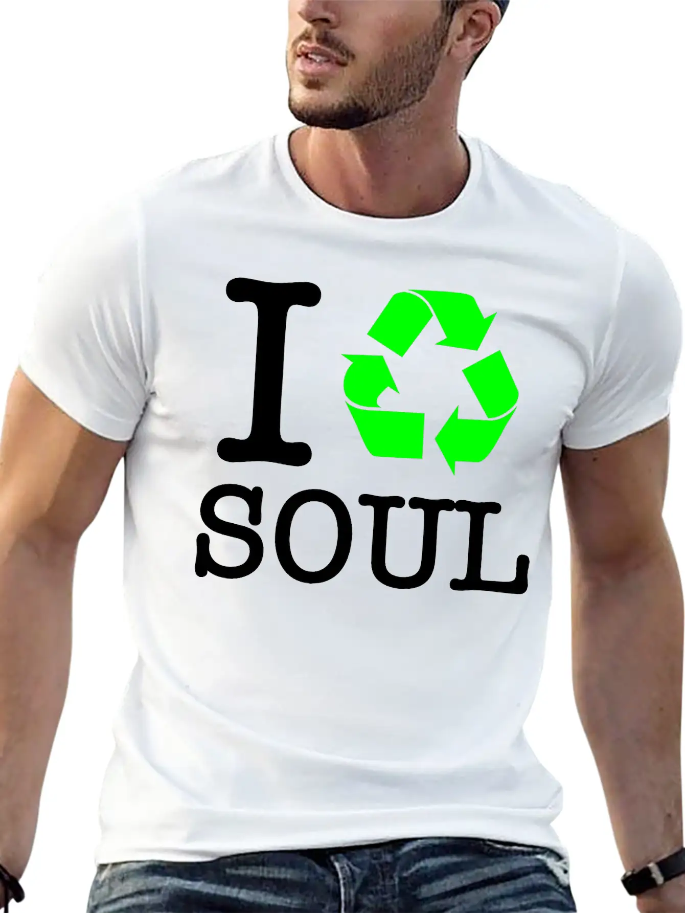 I Recycle Soul Classic Cotton Tee – Unisex Comfort For Any Season