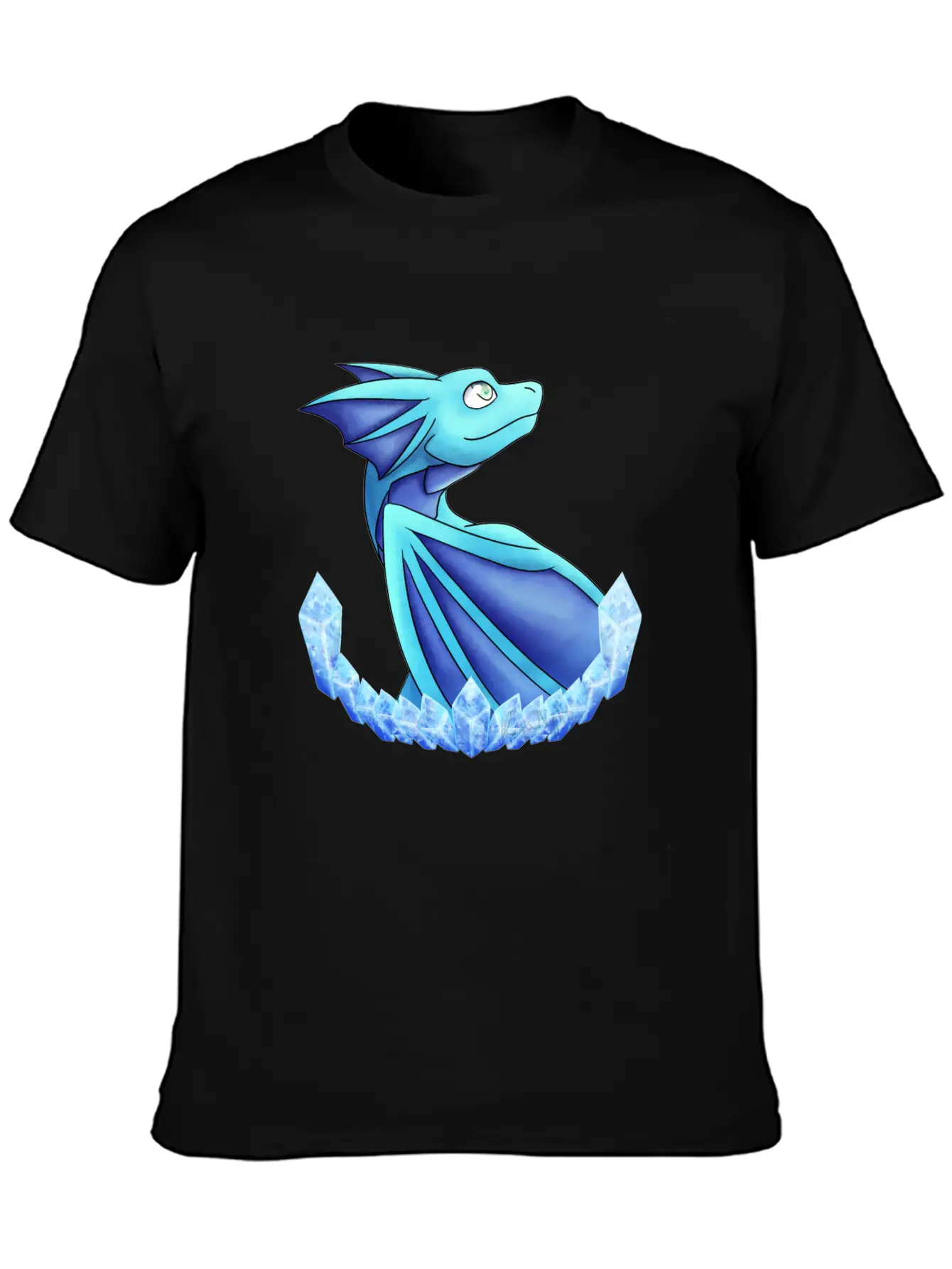 Ice Dragon Classic Cotton Tee – Unisex Comfort For Any Season