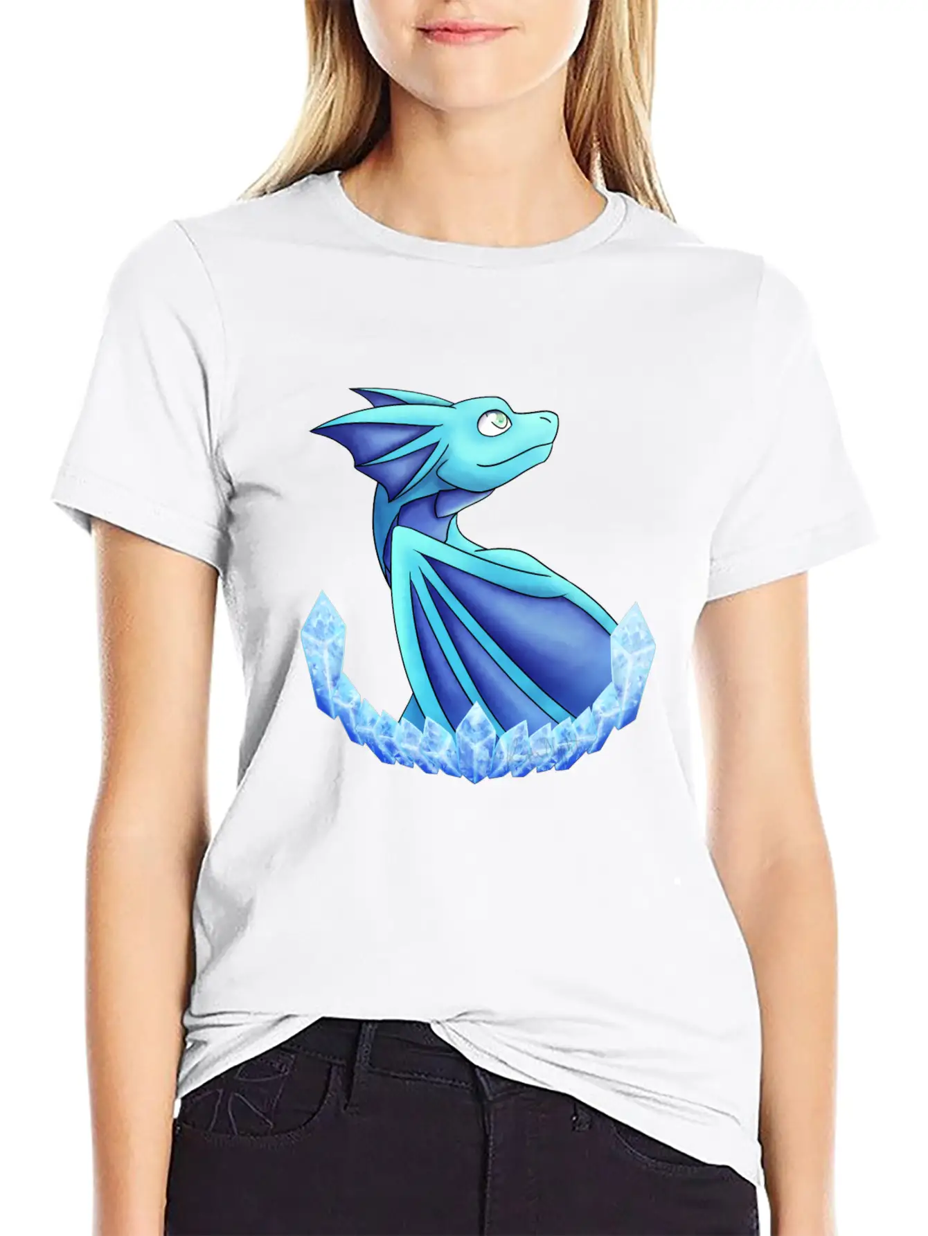 Ice Dragon Classic Cotton Tee – Unisex Comfort For Any Season