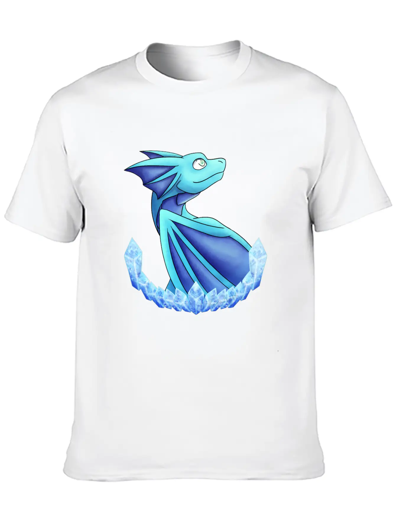 Ice Dragon Classic Cotton Tee – Unisex Comfort For Any Season