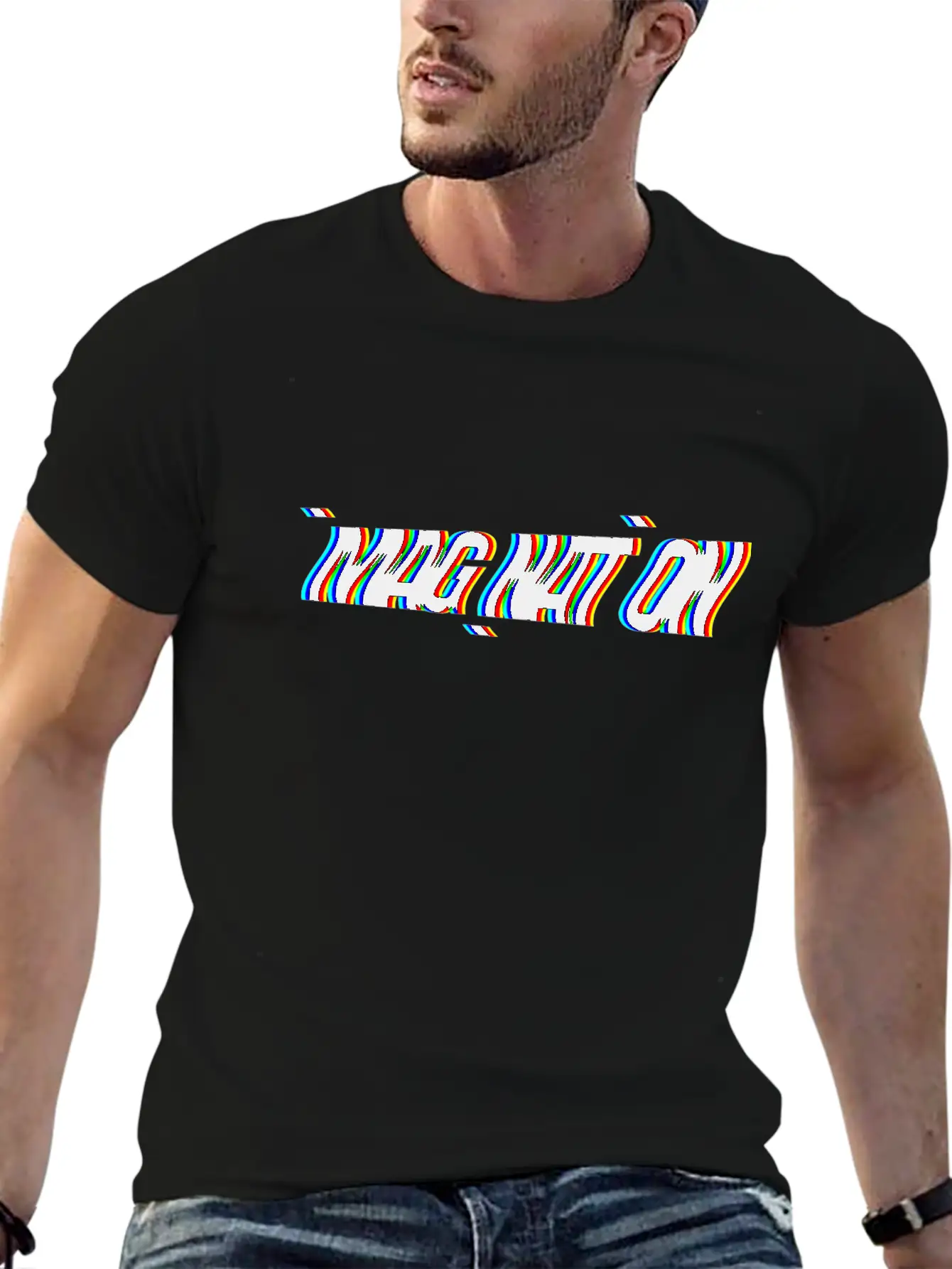 Imagination Text Effect Classic Cotton Tee – Unisex Comfort For Any Season