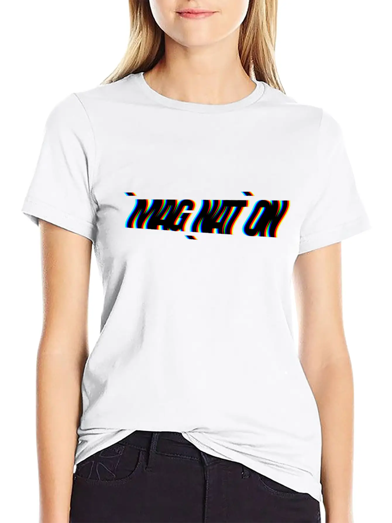 Imagination Text Effect Classic Cotton Tee – Unisex Comfort For Any Season