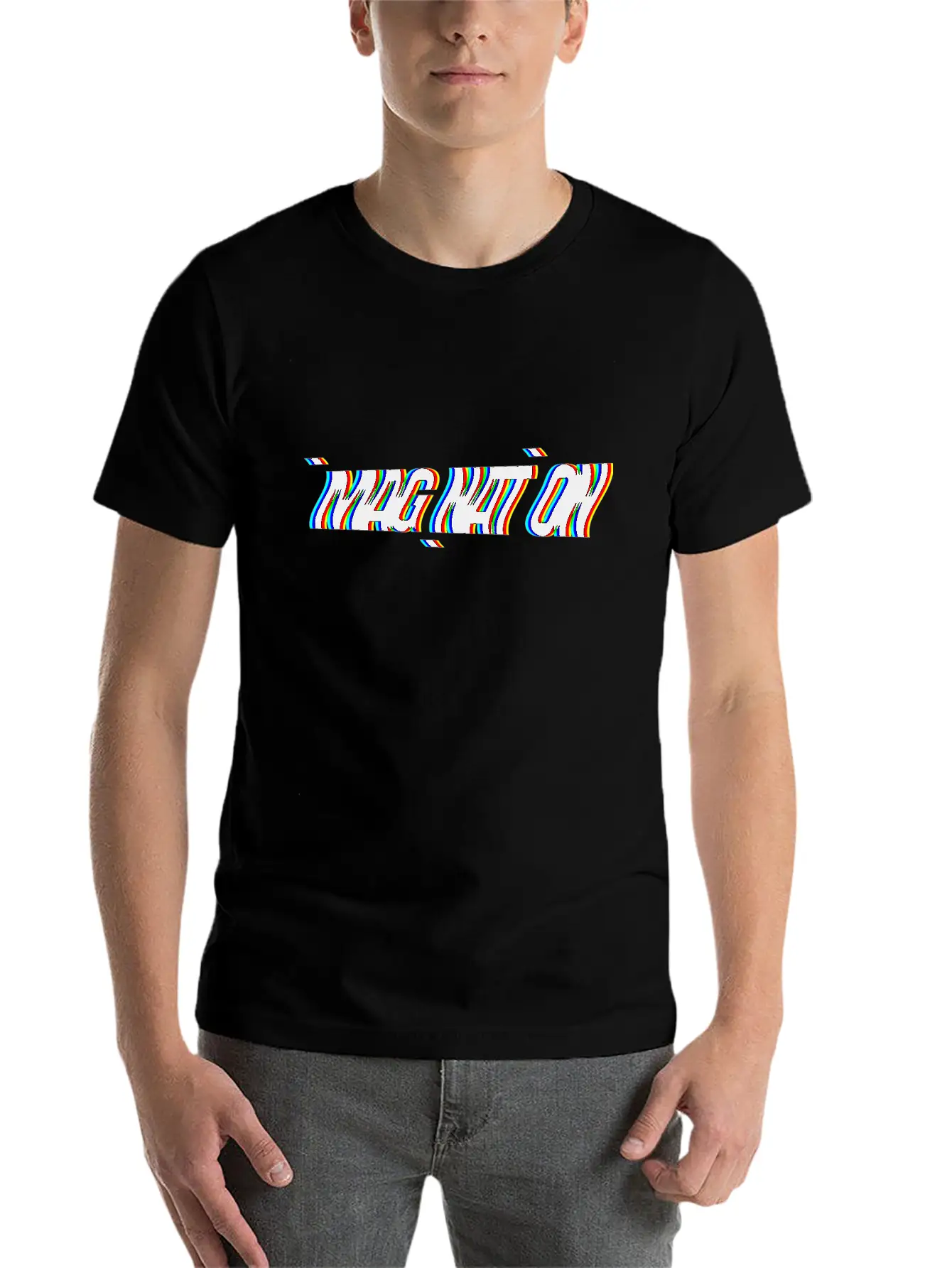 Imagination Text Effect Classic Cotton Tee – Unisex Comfort For Any Season
