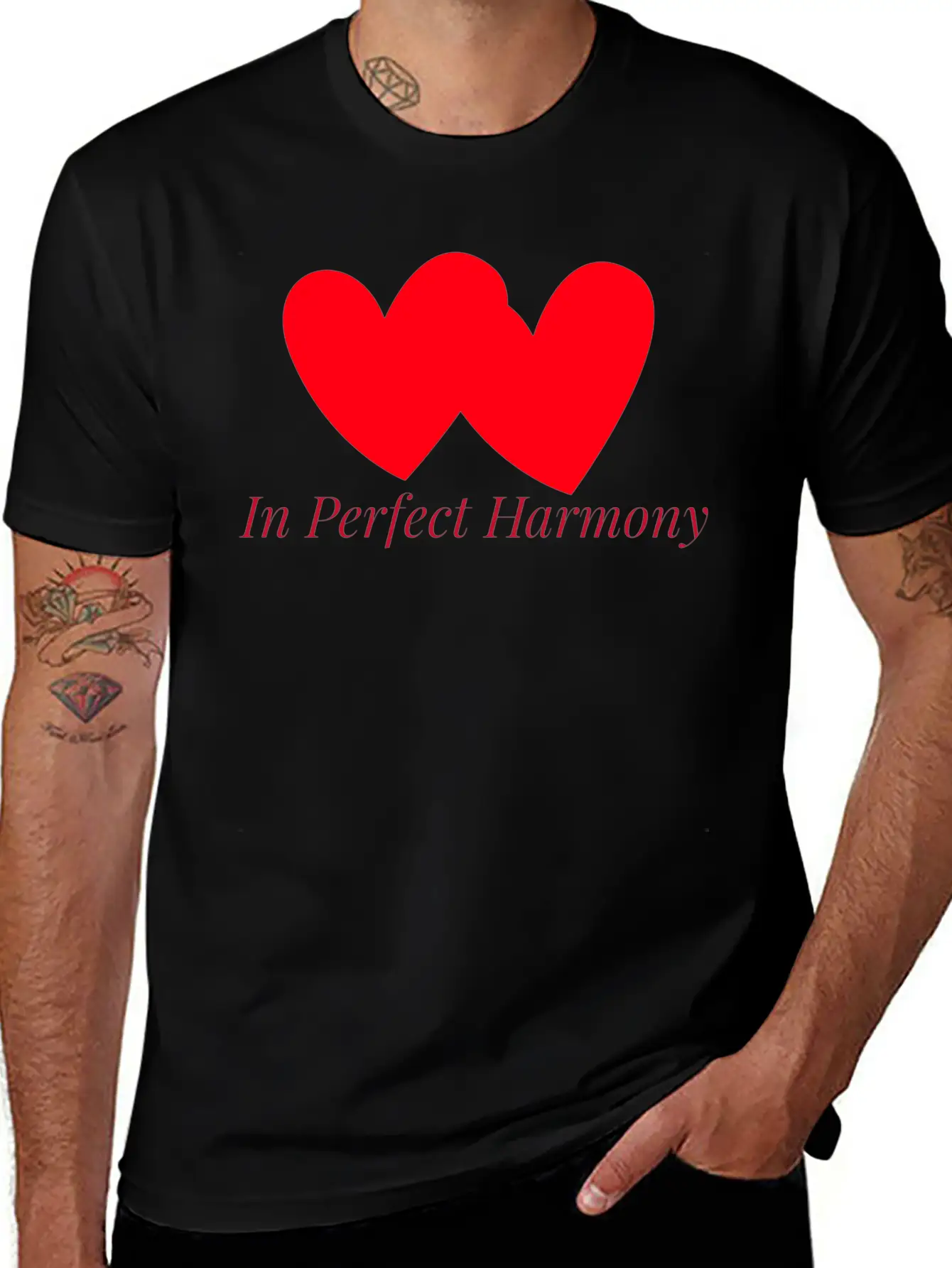 In Perfect Harmony Classic Cotton Tee – Unisex Comfort For Any Season