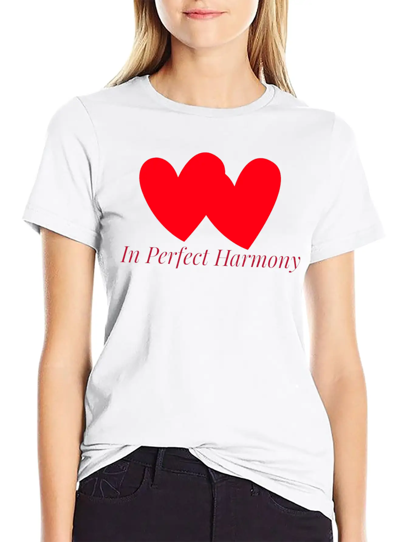 In Perfect Harmony Classic Cotton Tee – Unisex Comfort For Any Season